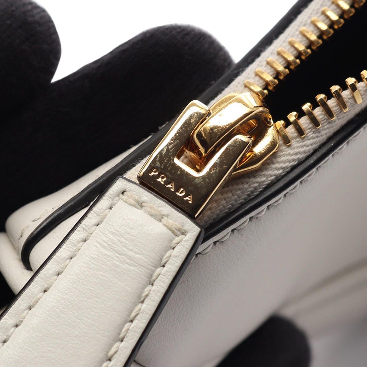 Prada Soft Calf Arche Satchel