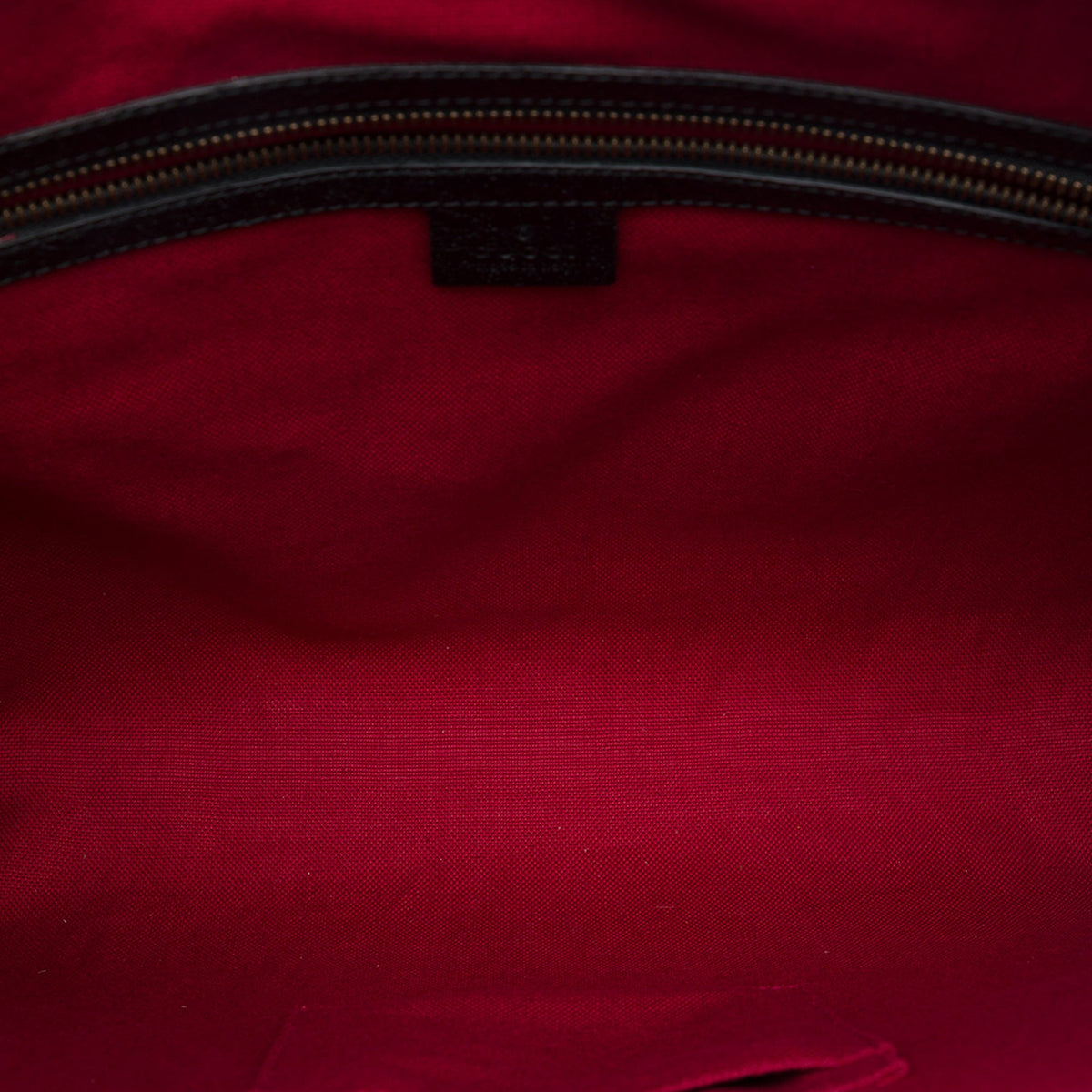 Gucci Calfskin Web Business Bag — Black
