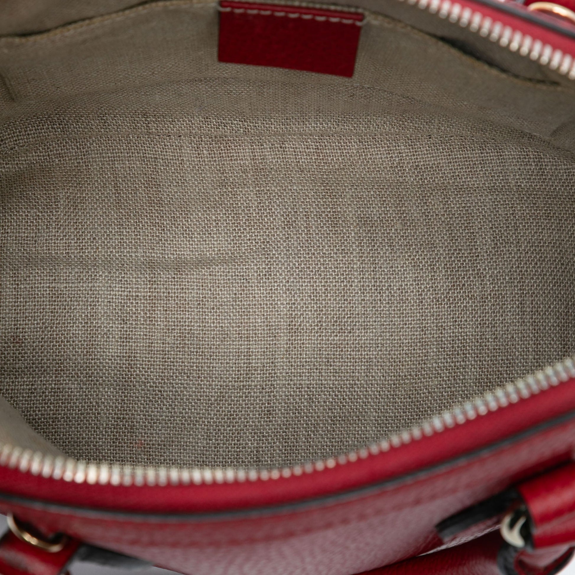 Mini Leather GG Charm Dome Satchel