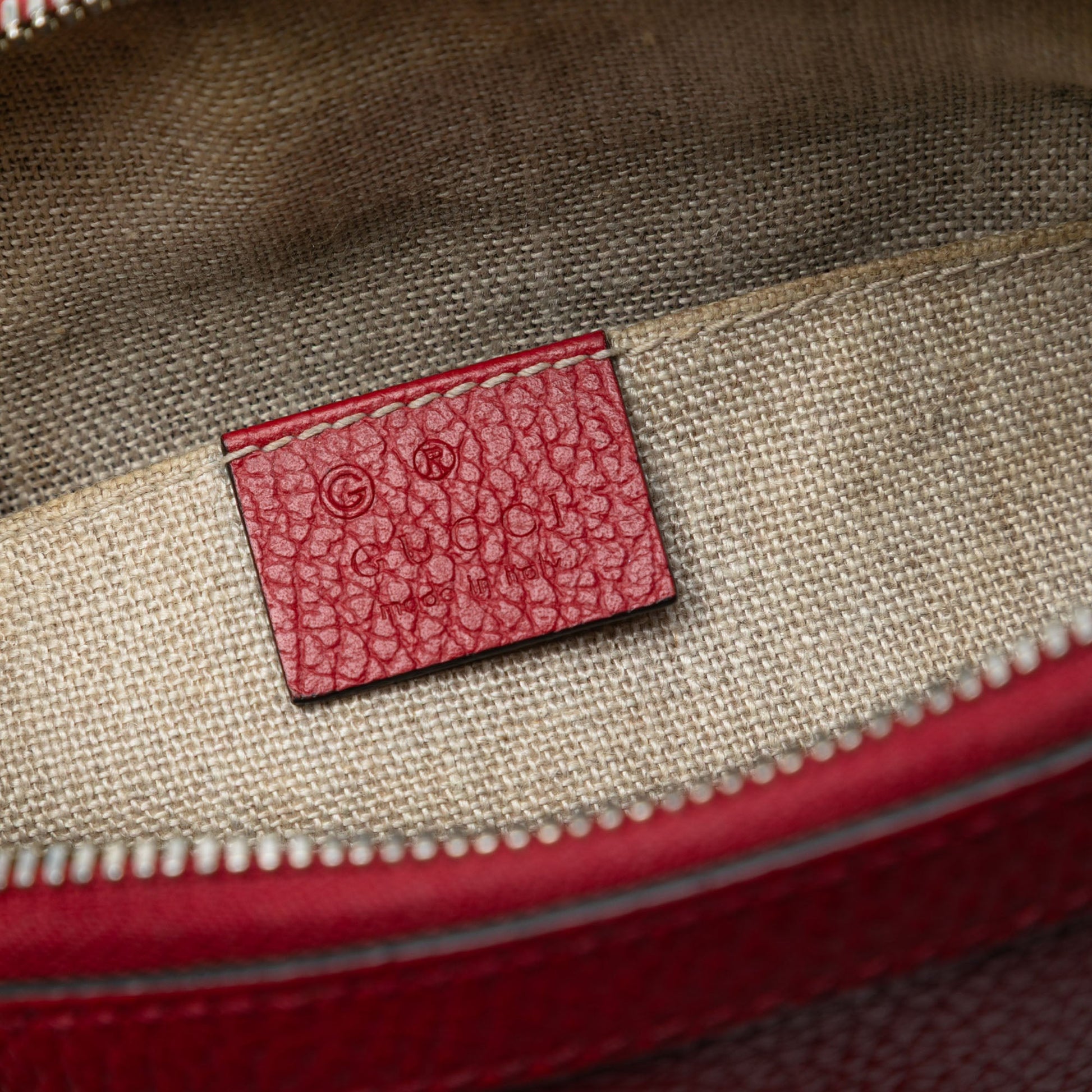 Mini Leather GG Charm Dome Satchel