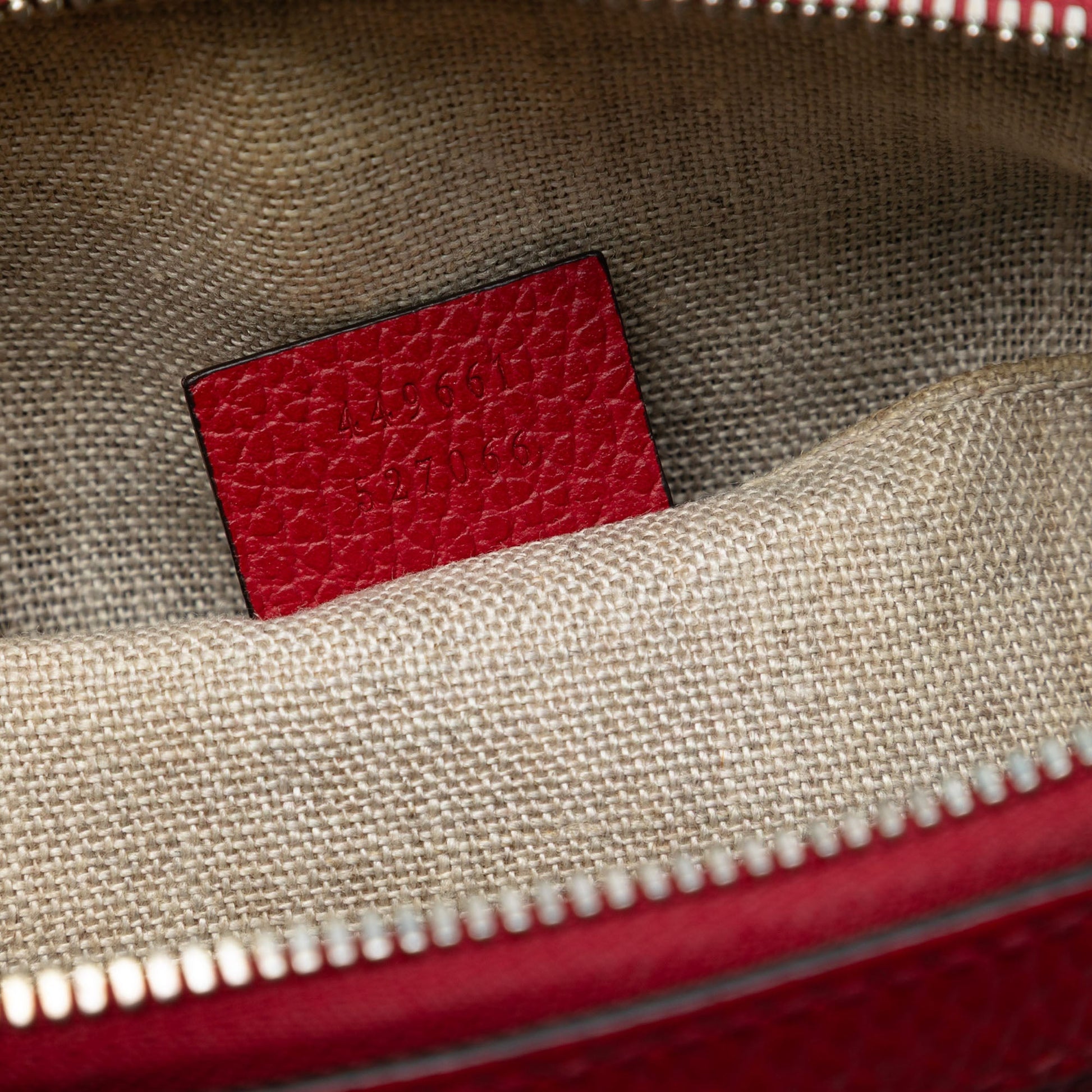 Mini Leather GG Charm Dome Satchel