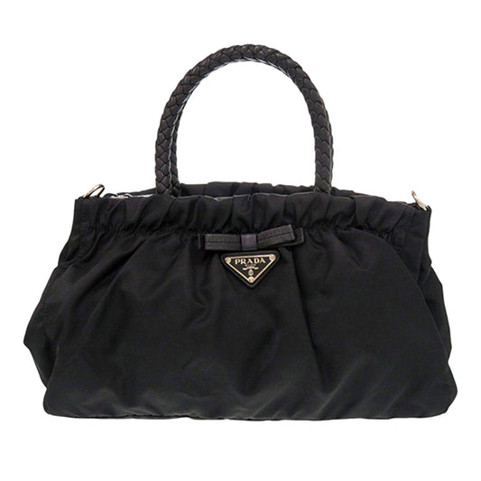 Prada Tessuto Bow Satchel