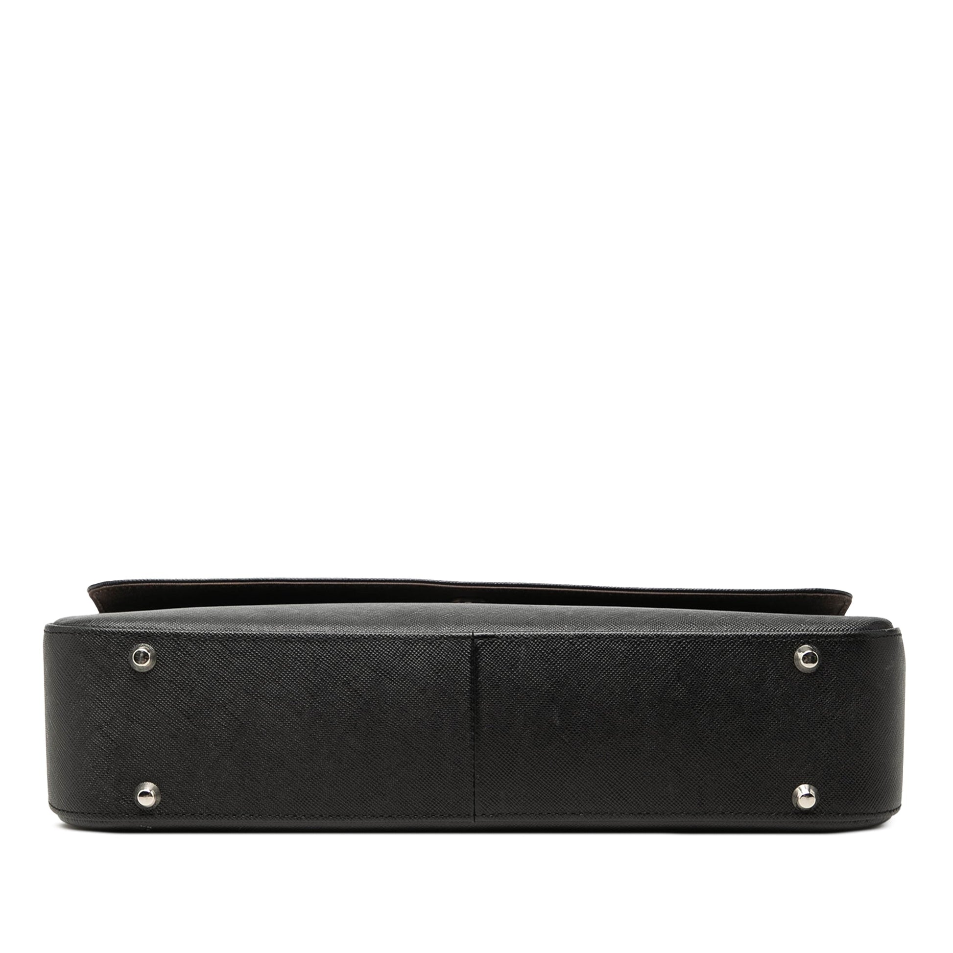 Burberry Leather Flap Shoulder Bag