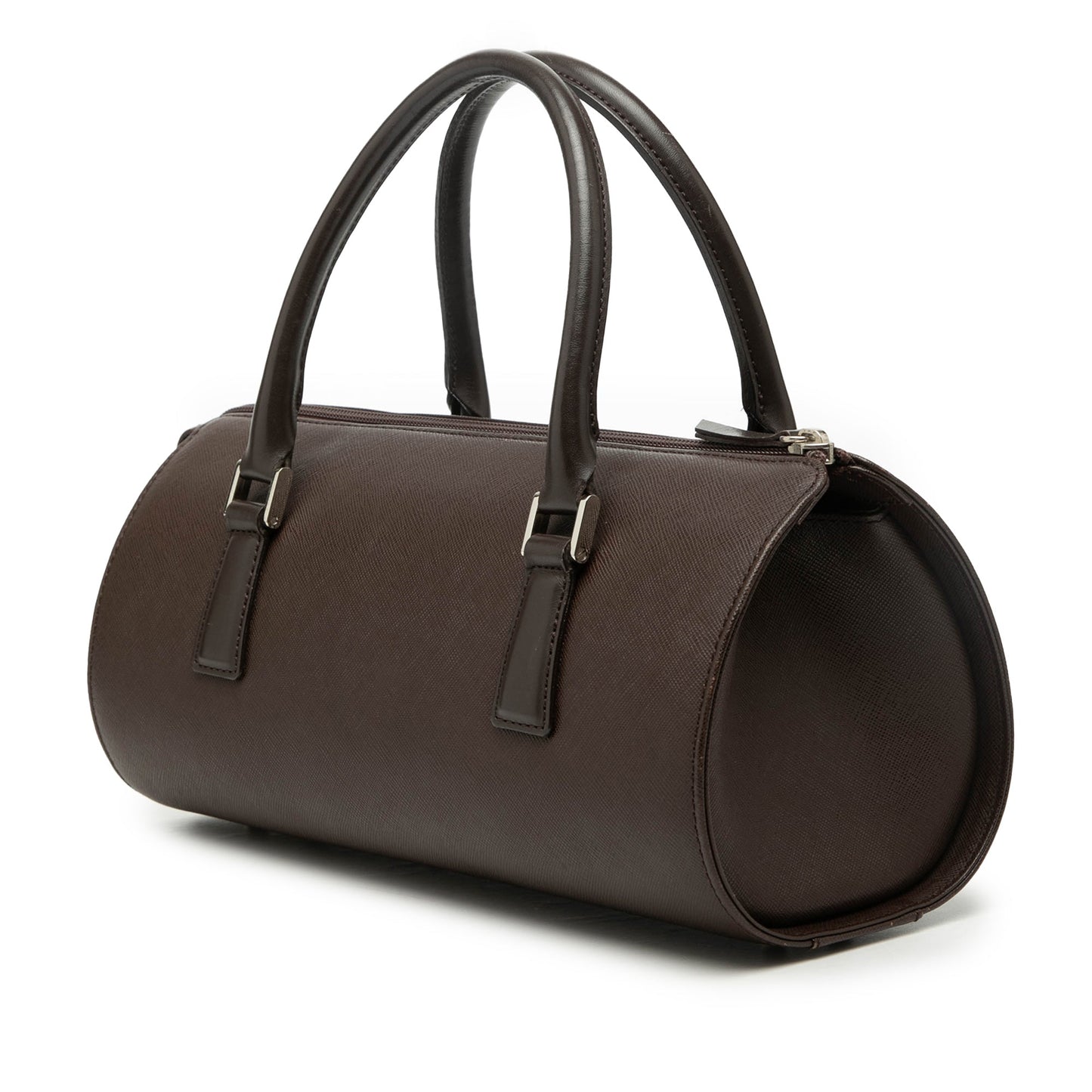 Burberry Leather Boston Bag