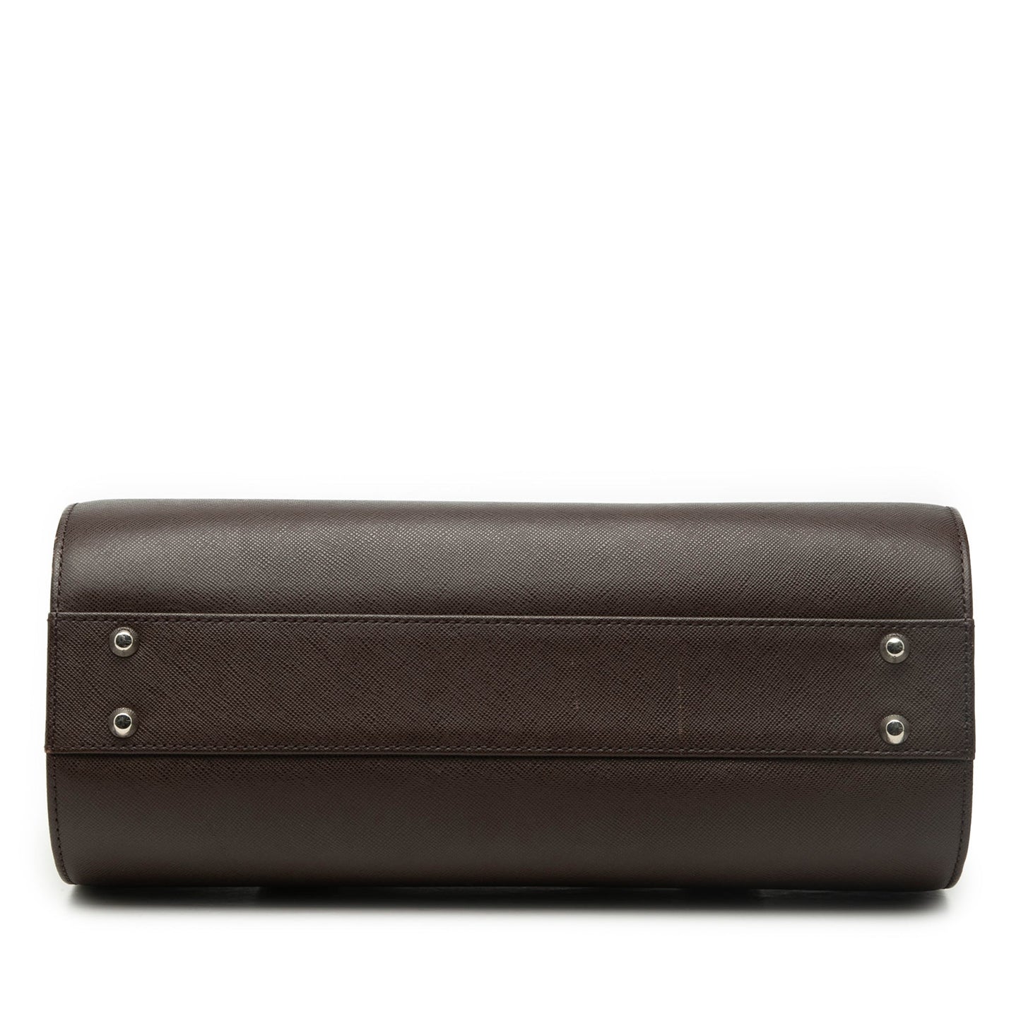 Burberry Leather Boston Bag