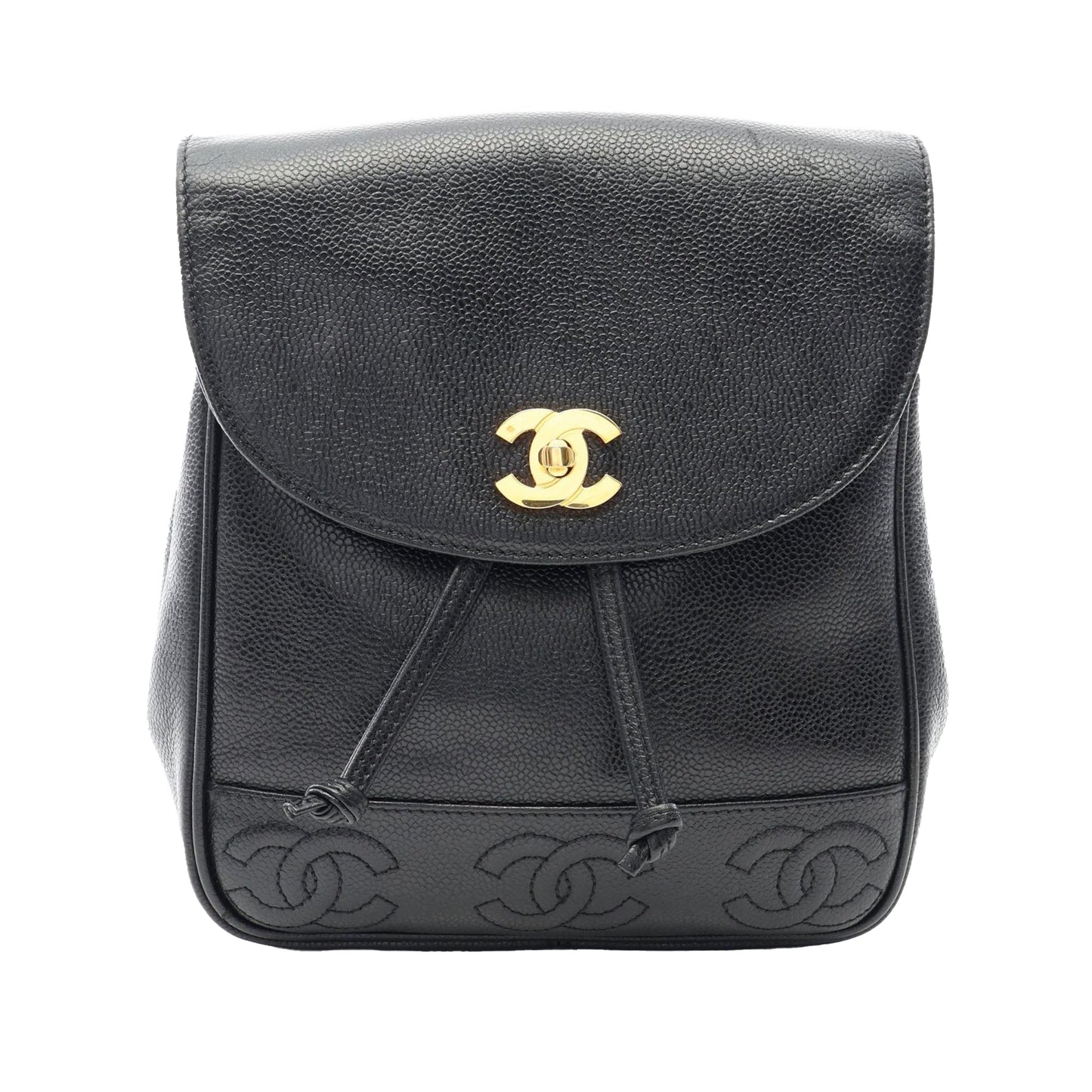 Chanel Caviar Triple CC Backpack