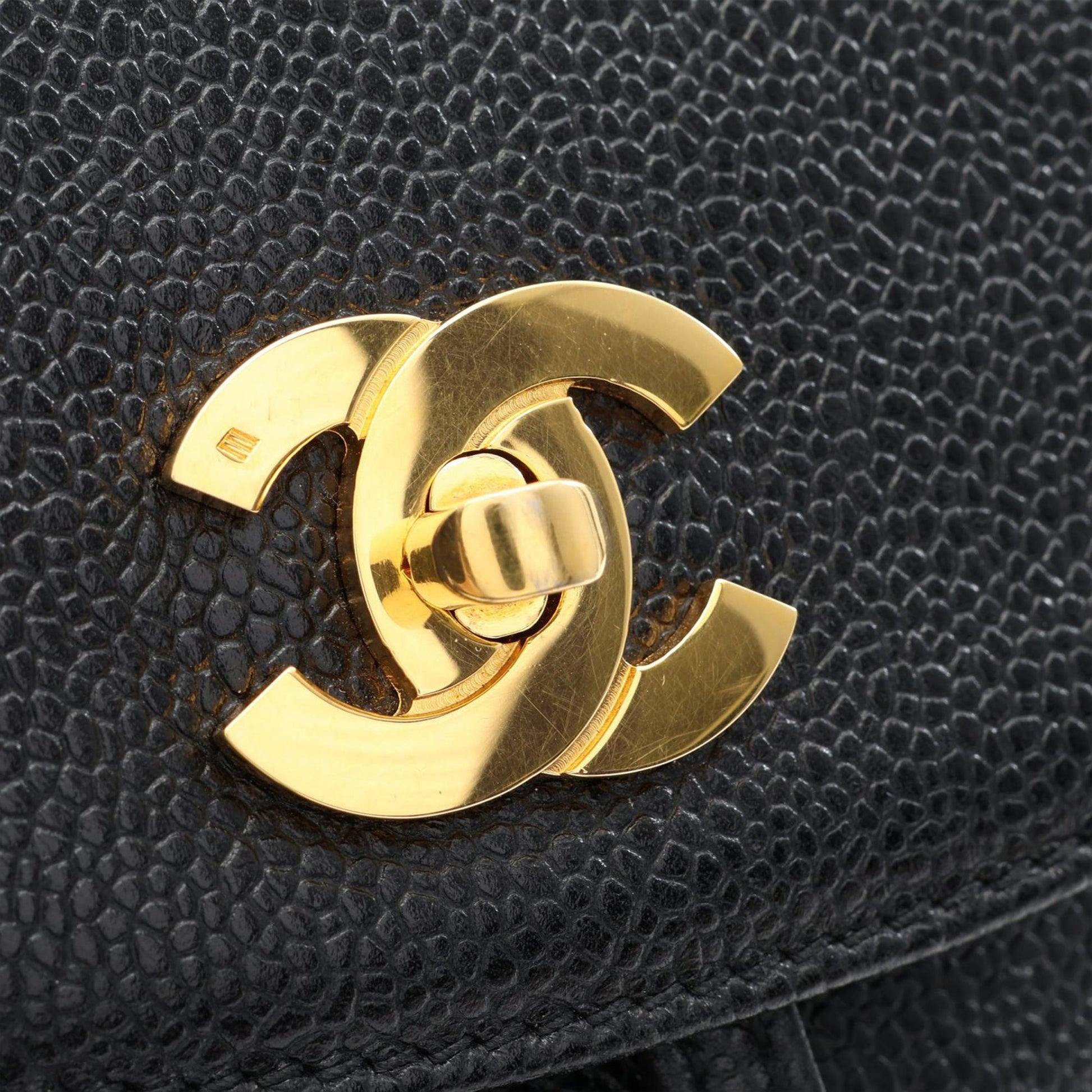 Chanel Caviar Triple CC Backpack