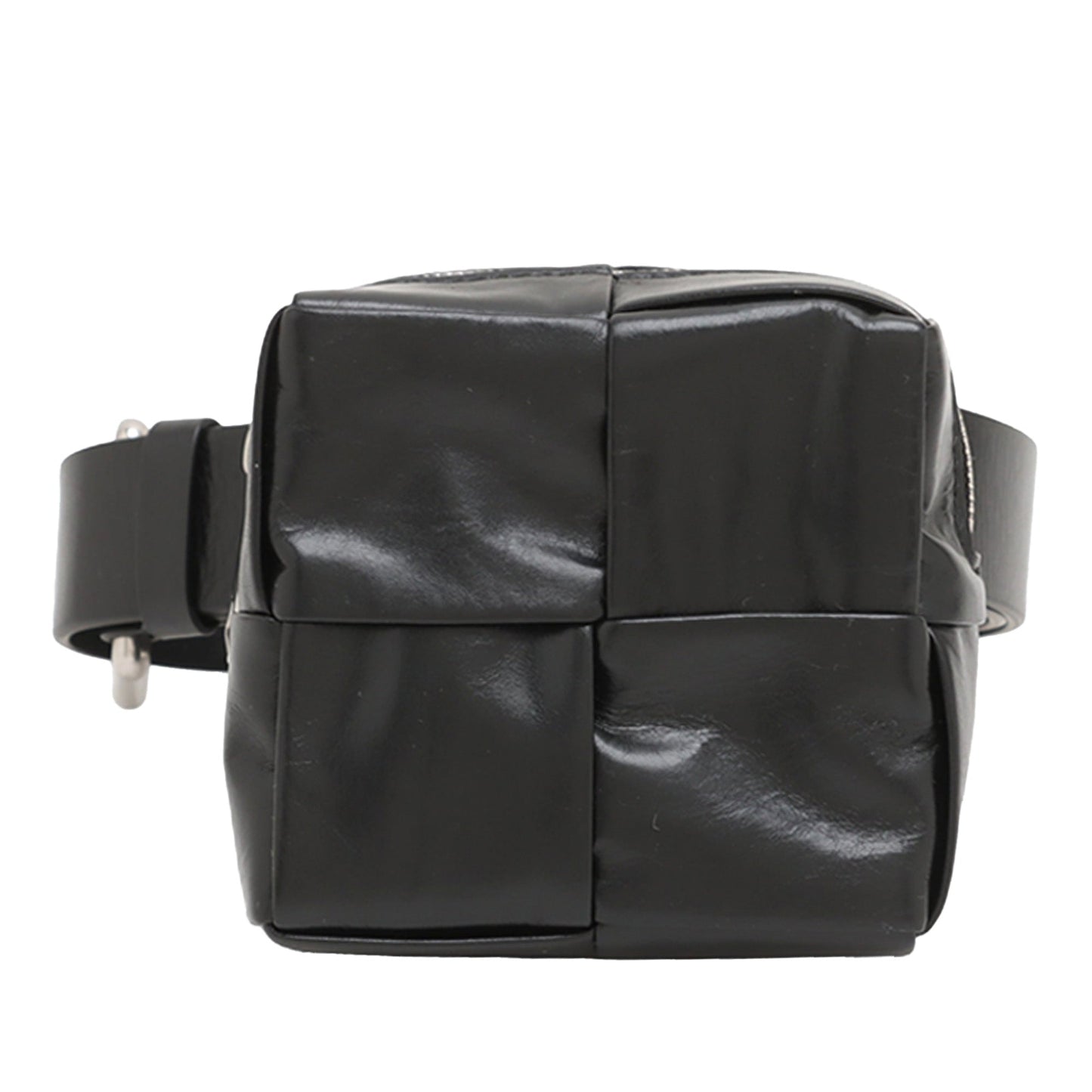 Bottega Veneta Paper Calfskin Intrecciato Cassette Belt Bag