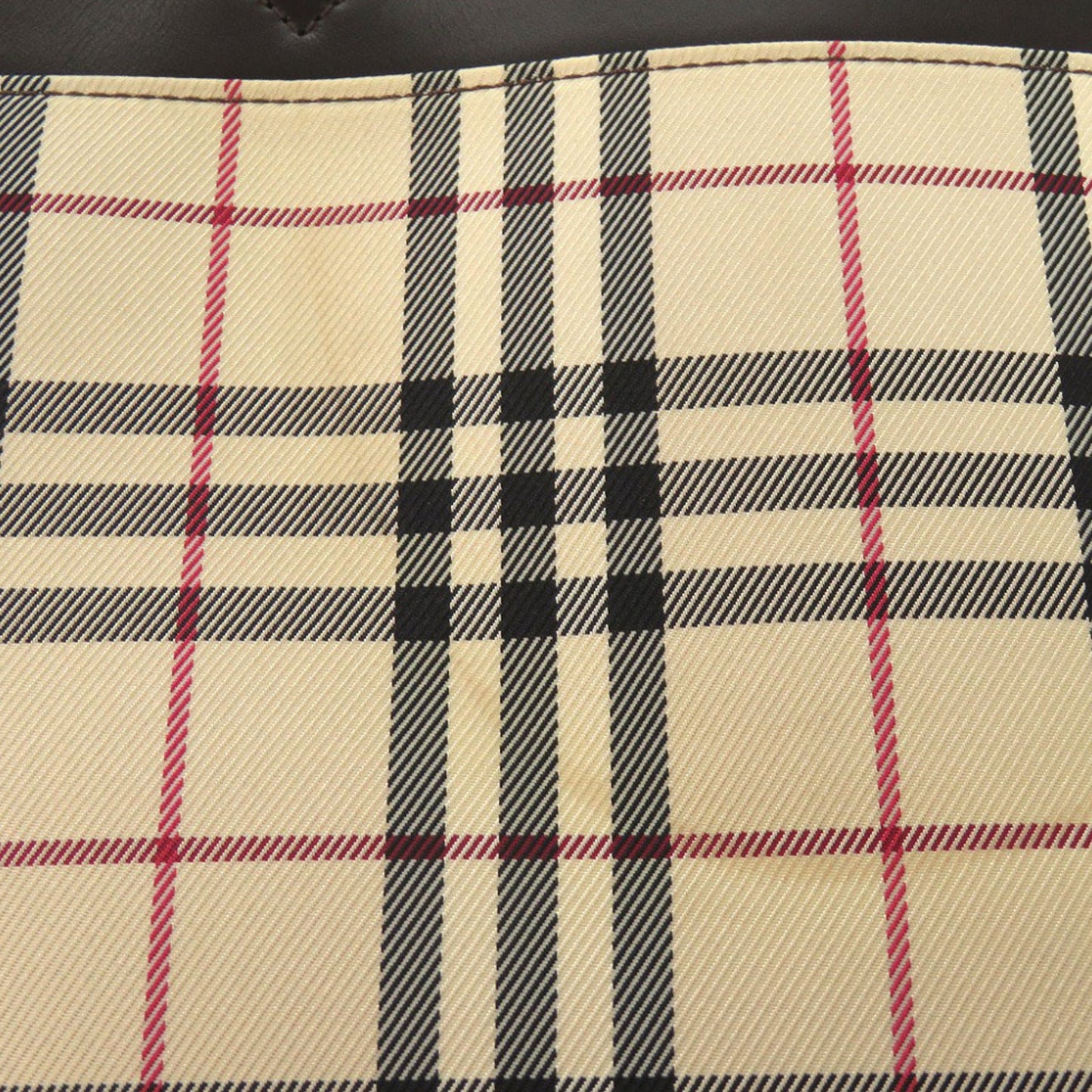 Burberry House Check Canvas Handbag
