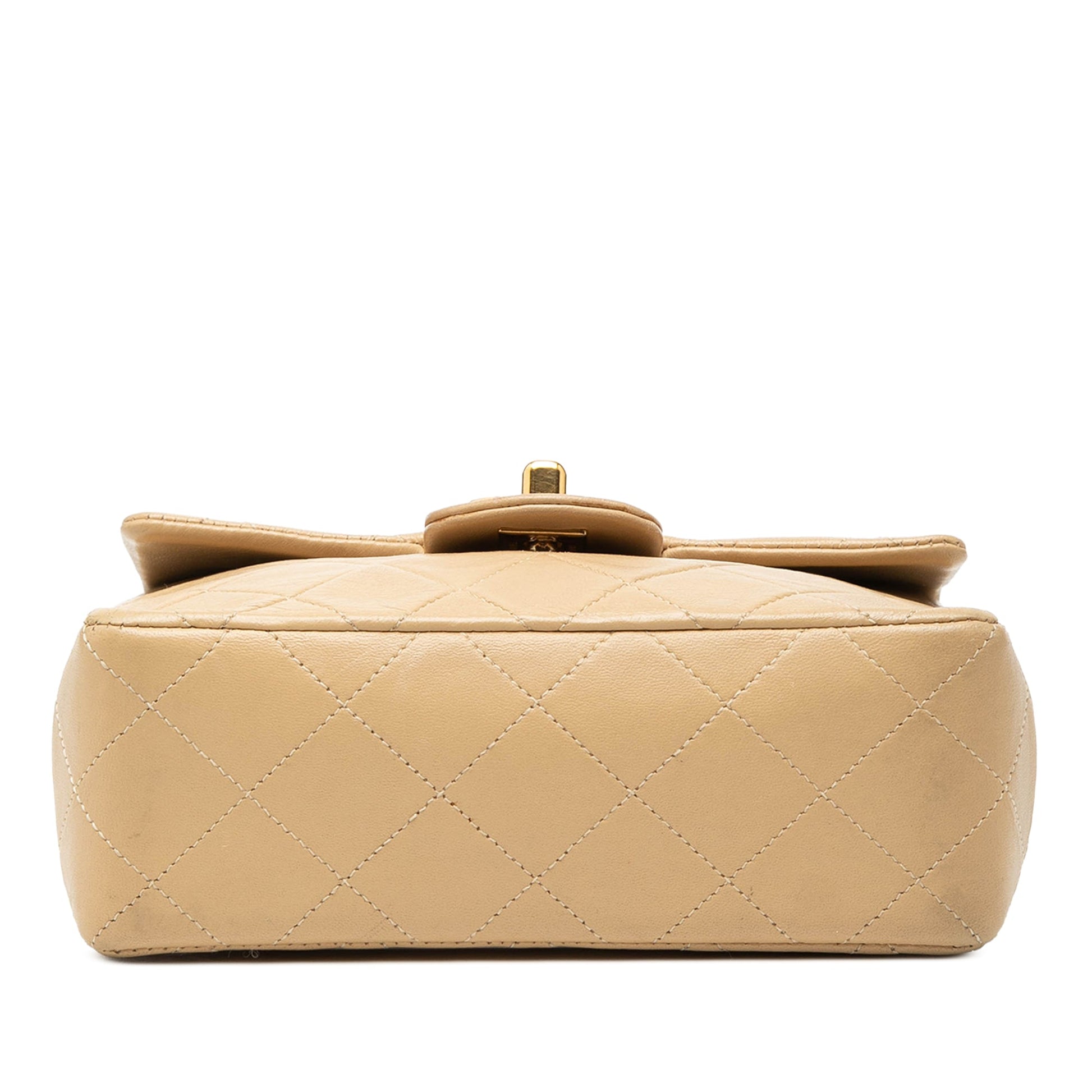 Chanel Mini Square Classic Lambskin Single Flap