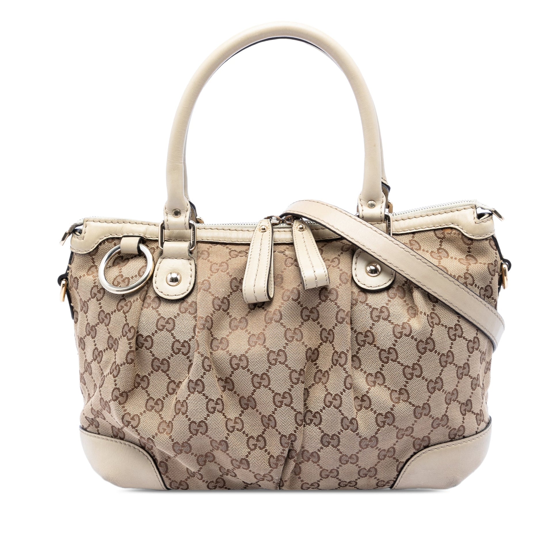 Gucci GG Canvas Sukey Satchel