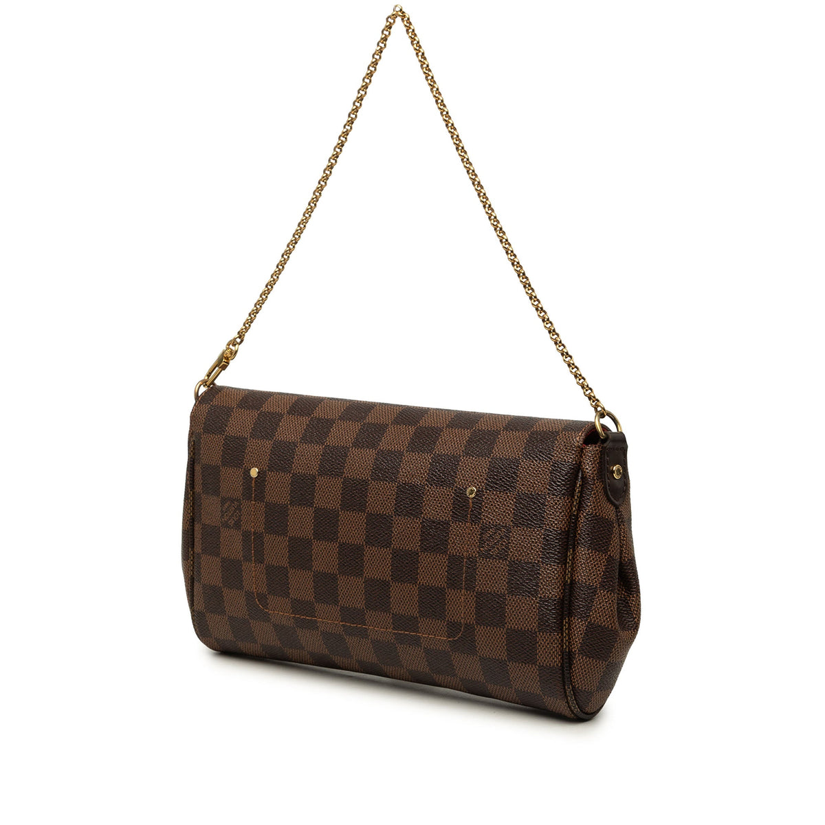 Louis Vuitton Damier Ebene Favorite MM — Brown