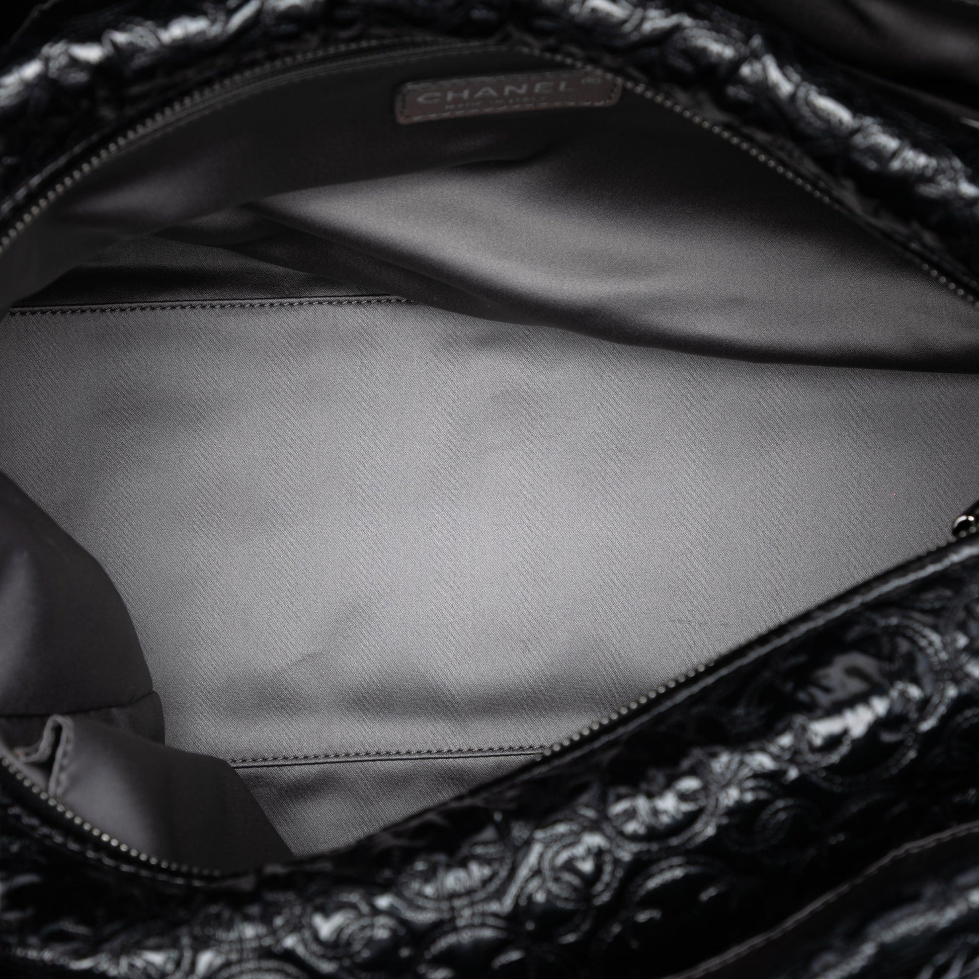 Chanel Quilted Vinyl Rock in Moscow Tote