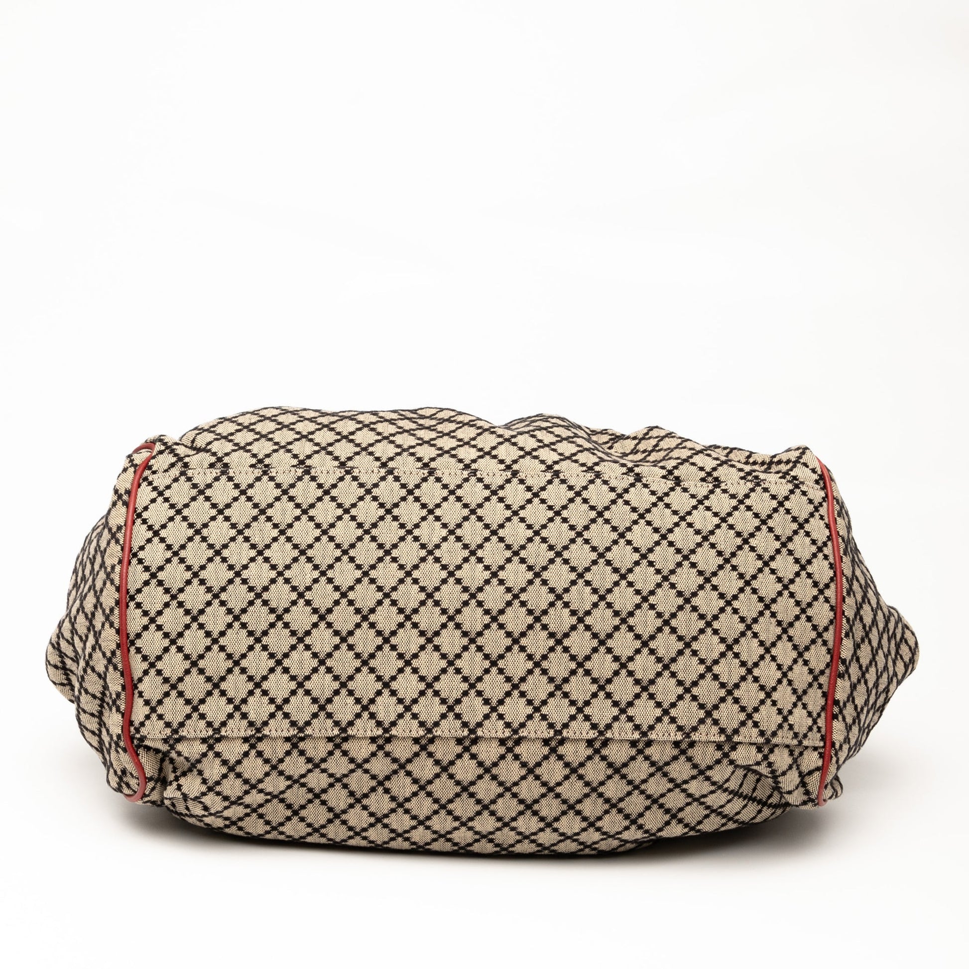 Gucci Diamante Canvas Sukey Satchel