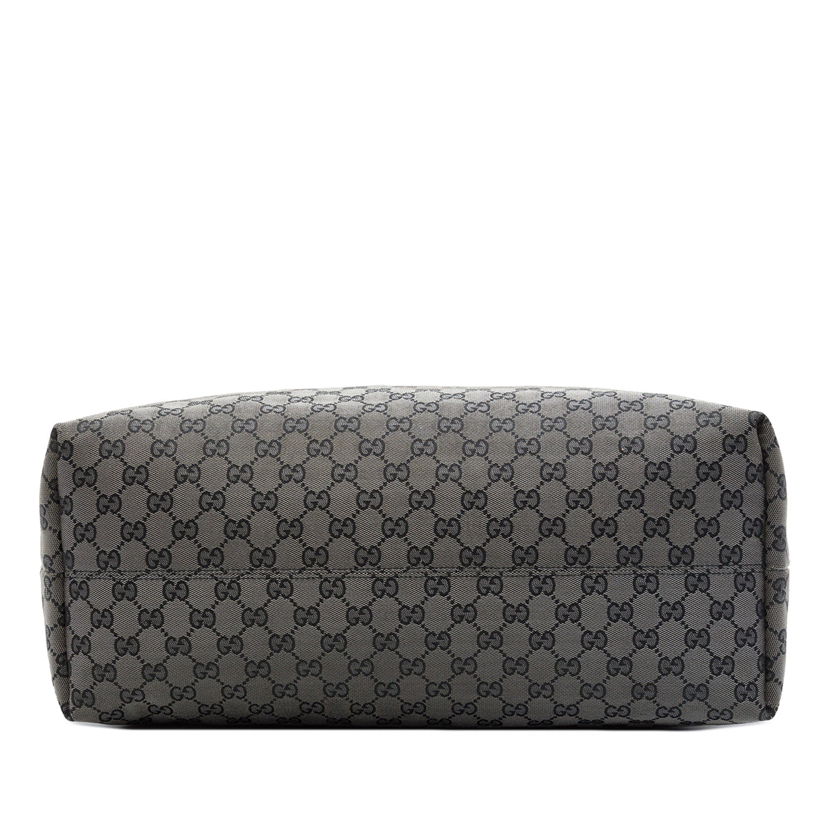 Gucci GG Denim Tote — Gray