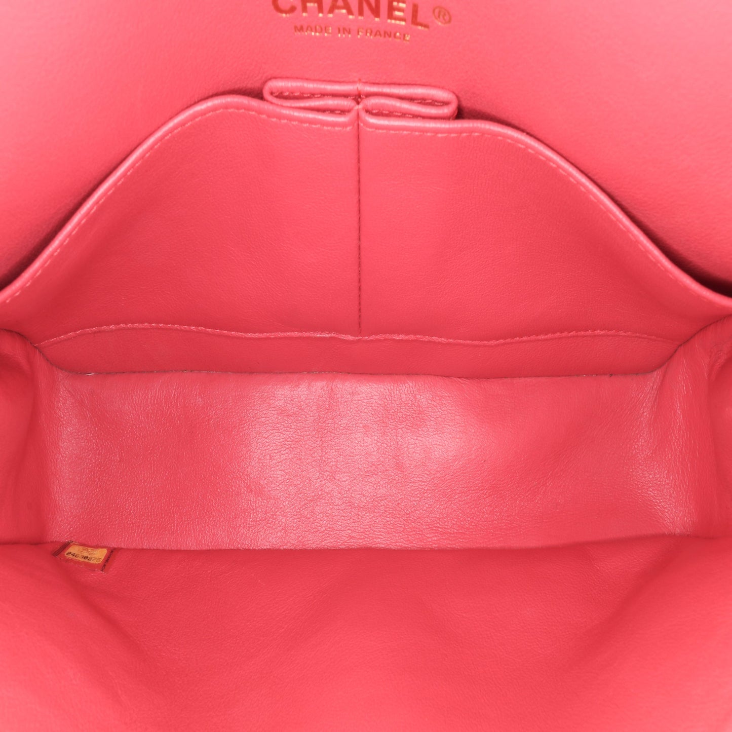 Chanel Medium Classic Chevron Lambskin Double Flap