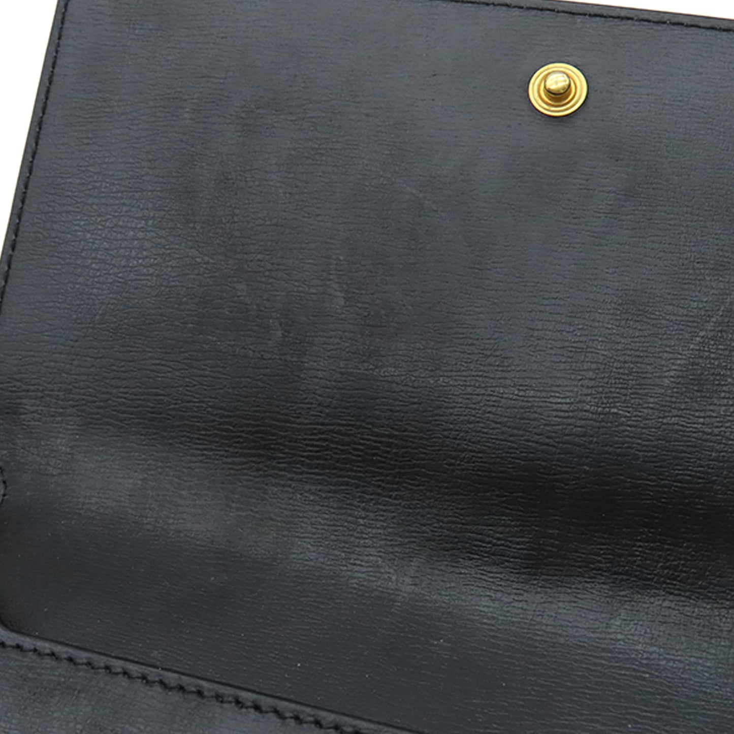 Saint Laurent Smooth Calfskin Monogram Cassandre Phone Holder