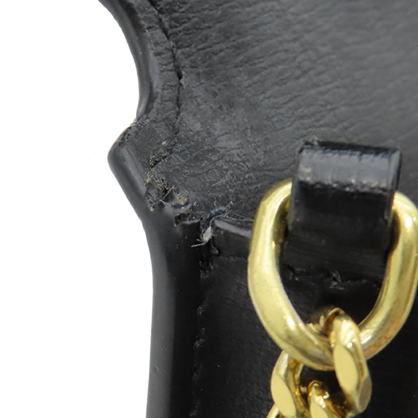 Saint Laurent Smooth Calfskin Monogram Cassandre Phone Holder