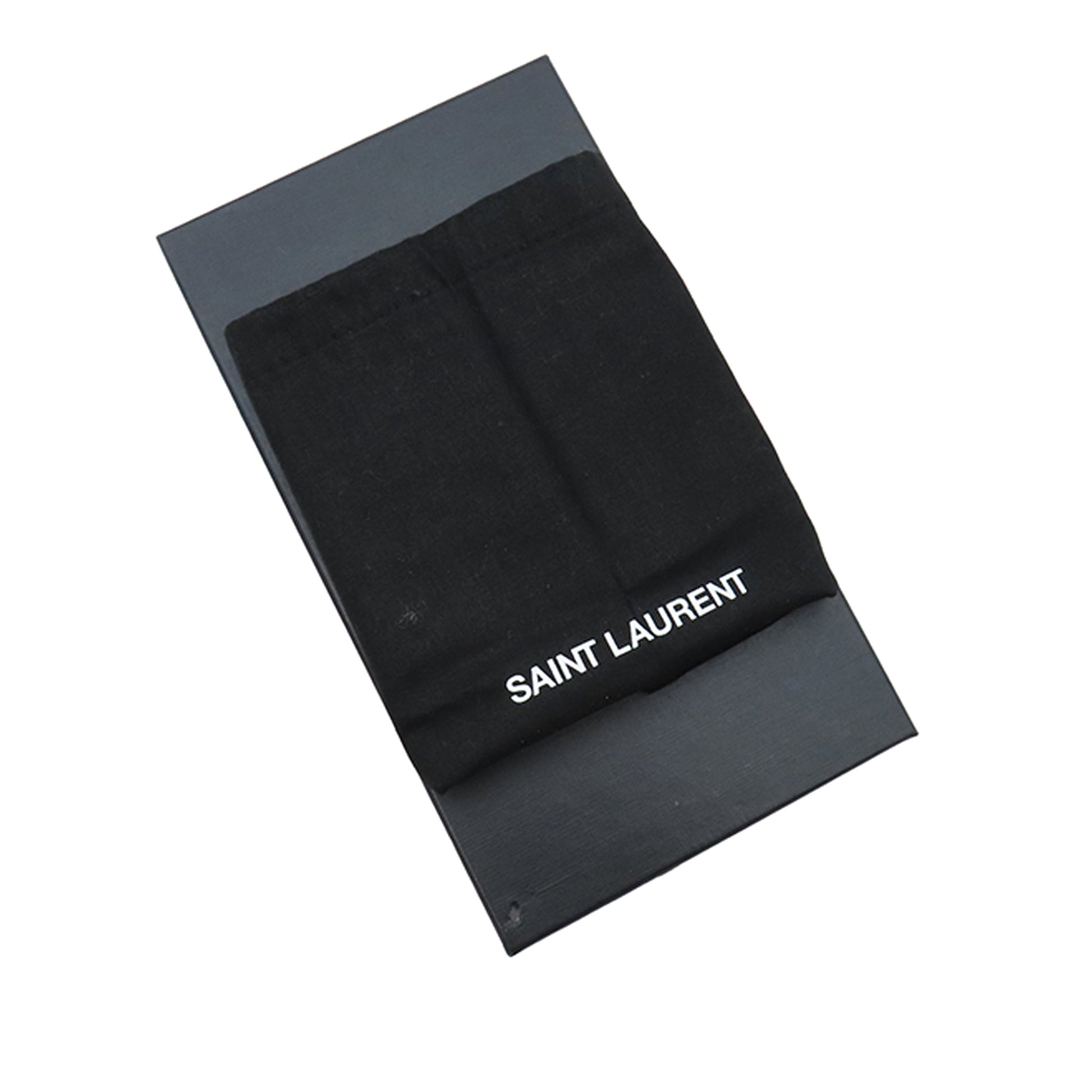 Saint Laurent Smooth Calfskin Monogram Cassandre Phone Holder