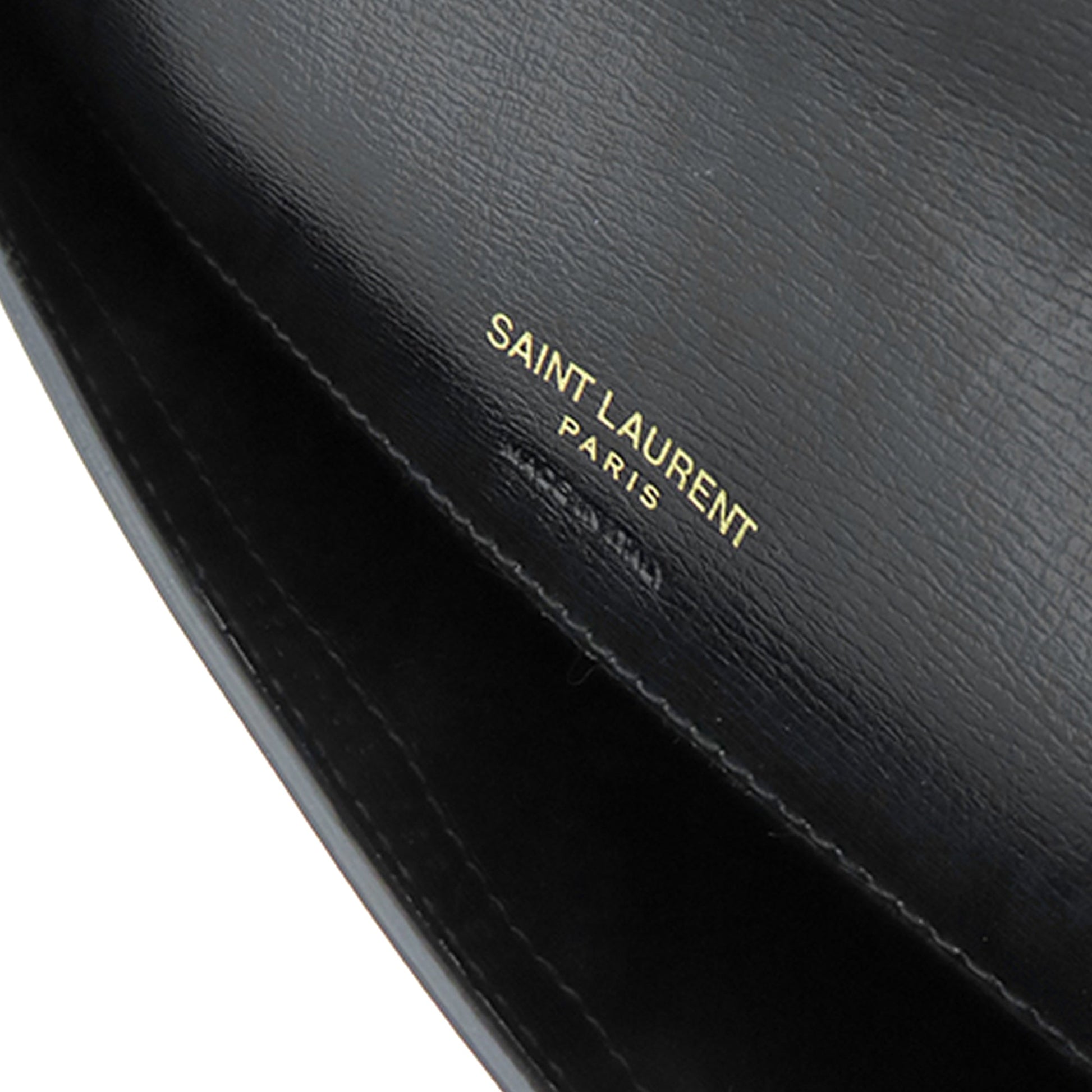 Saint Laurent Smooth Calfskin Monogram Cassandre Phone Holder