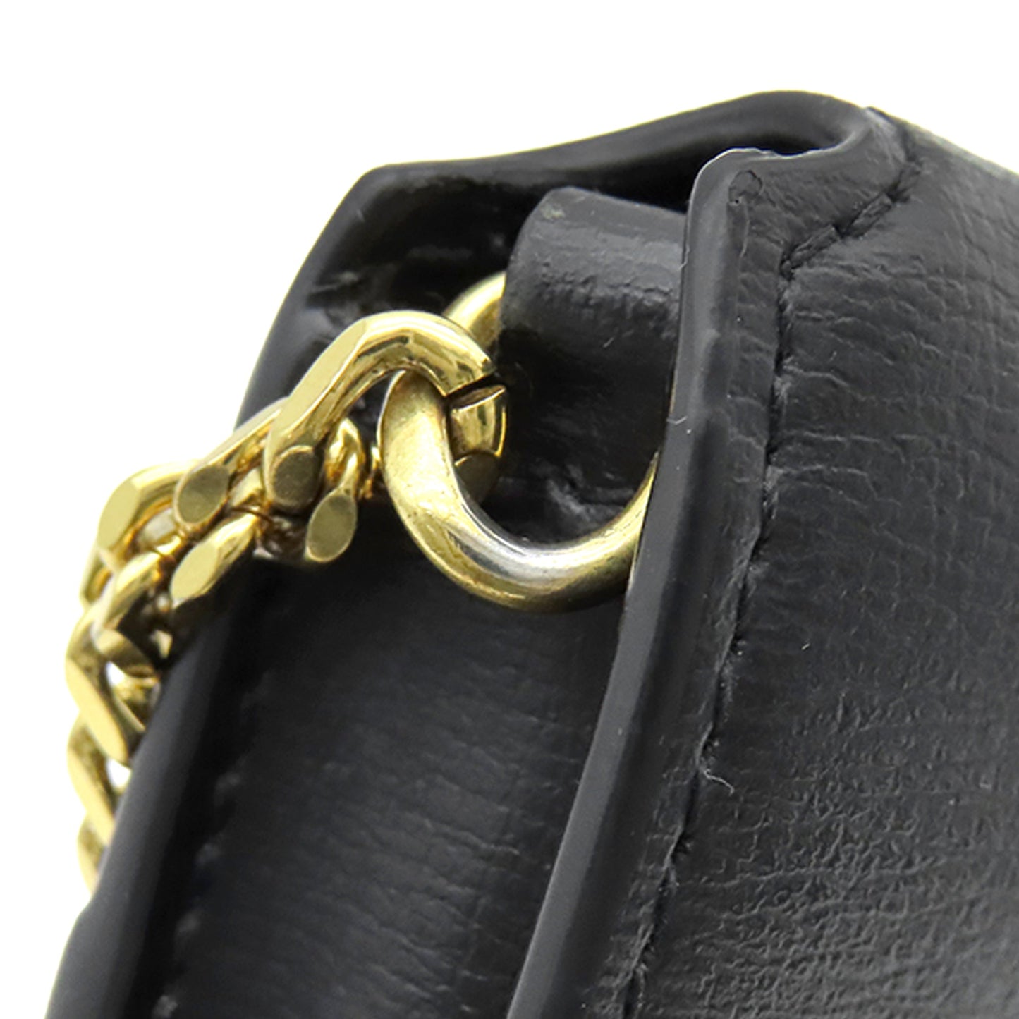 Saint Laurent Smooth Calfskin Monogram Cassandre Phone Holder