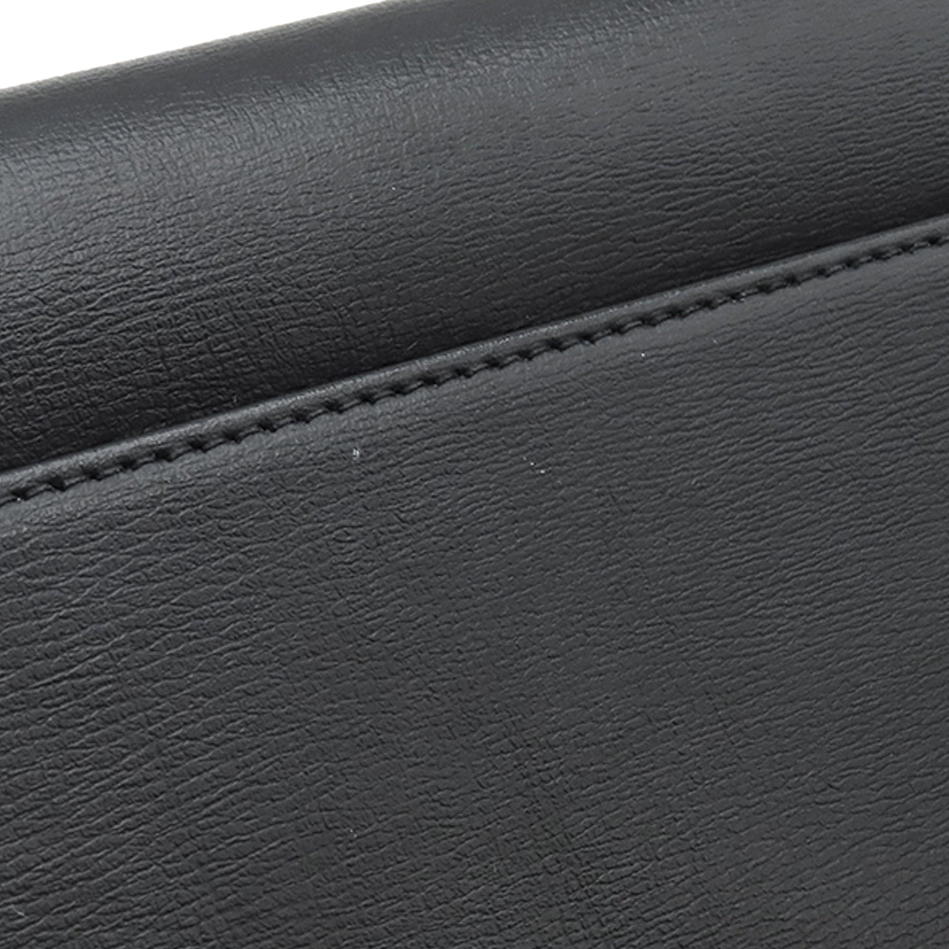 Saint Laurent Smooth Calfskin Monogram Cassandre Phone Holder