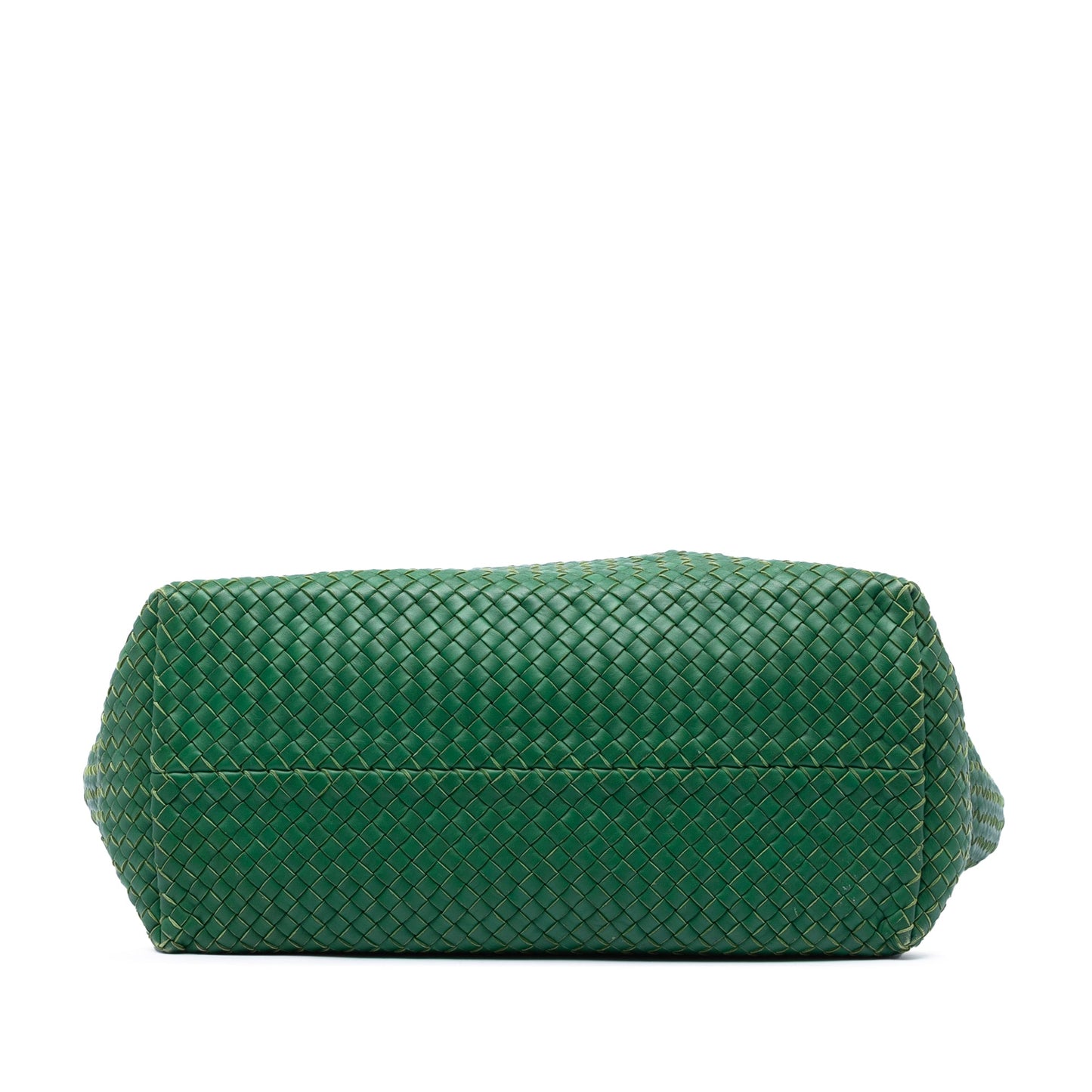 Bottega Veneta Limited Edition Large Lambskin Intreccio Cabat Tote