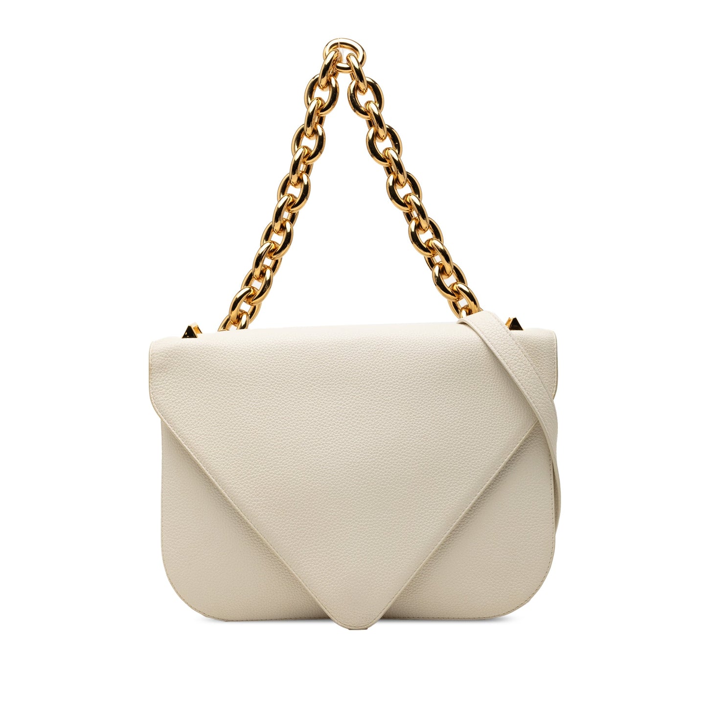 Bottega Veneta Medium Leather Mount Envelope Chain Bag