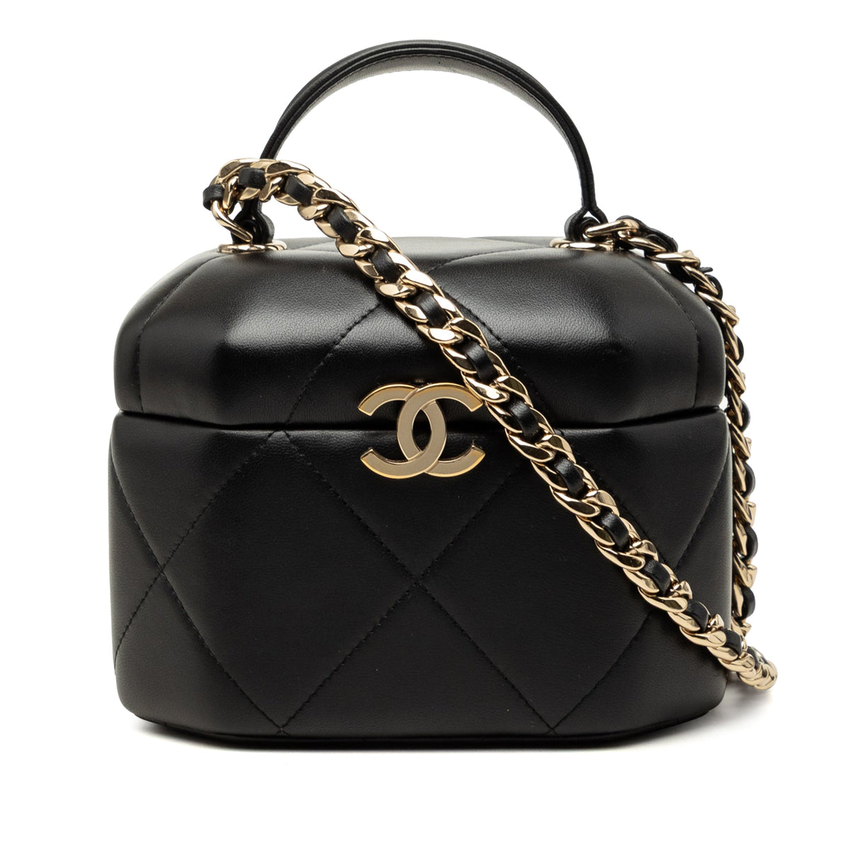 Chanel Quilted Lambskin Vendome Case
