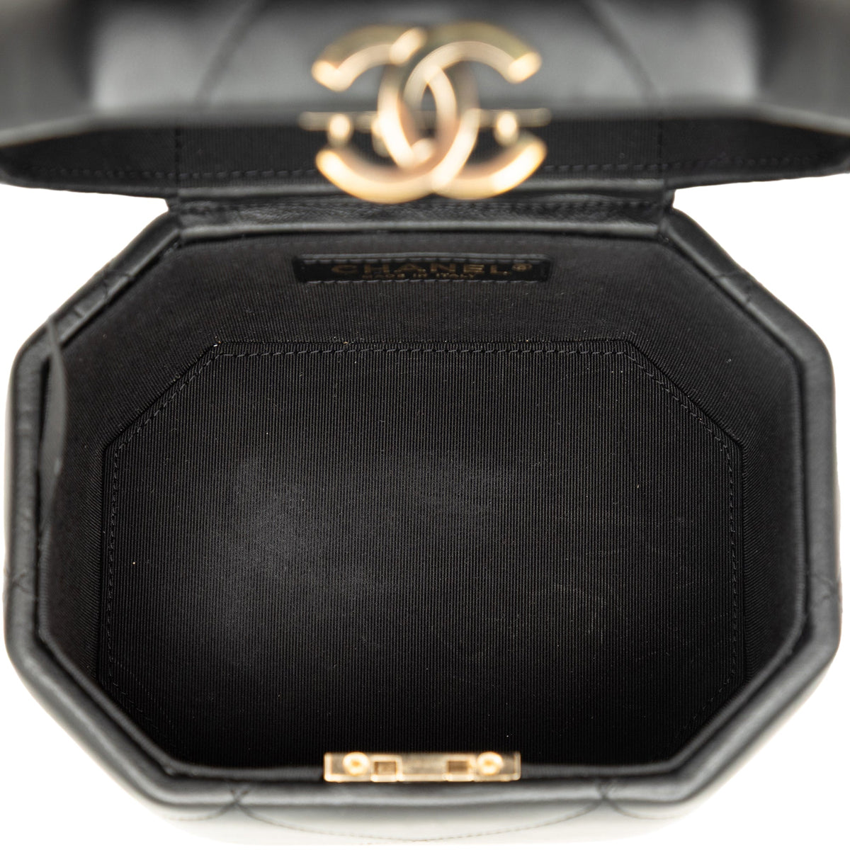 Chanel Quilted Lambskin Vendome Case