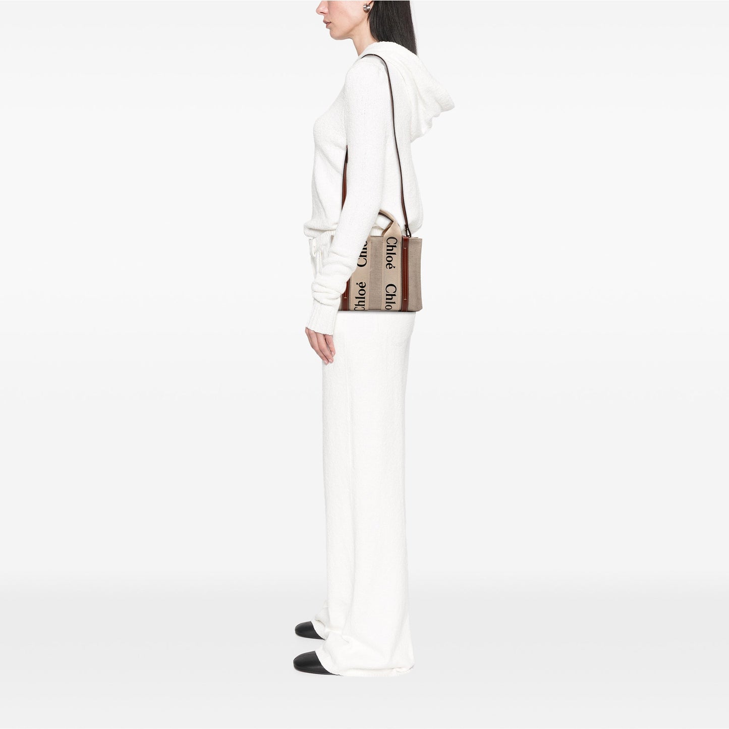 Chloé Small Canvas Woody Satchel