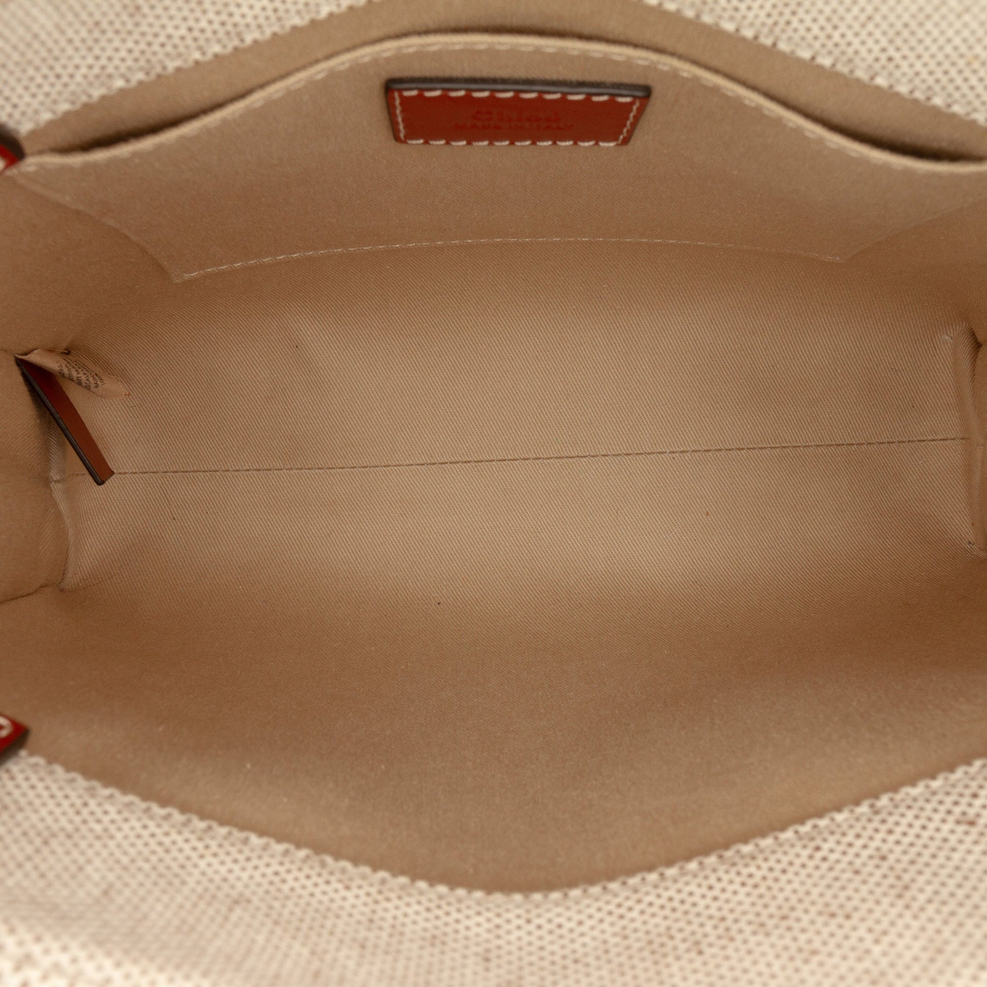 Chloé Small Canvas Woody Satchel