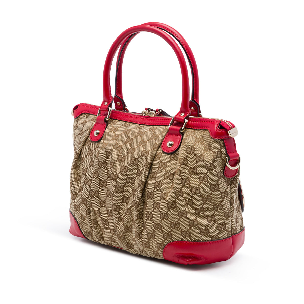 Gucci GG Canvas Sukey Satchel