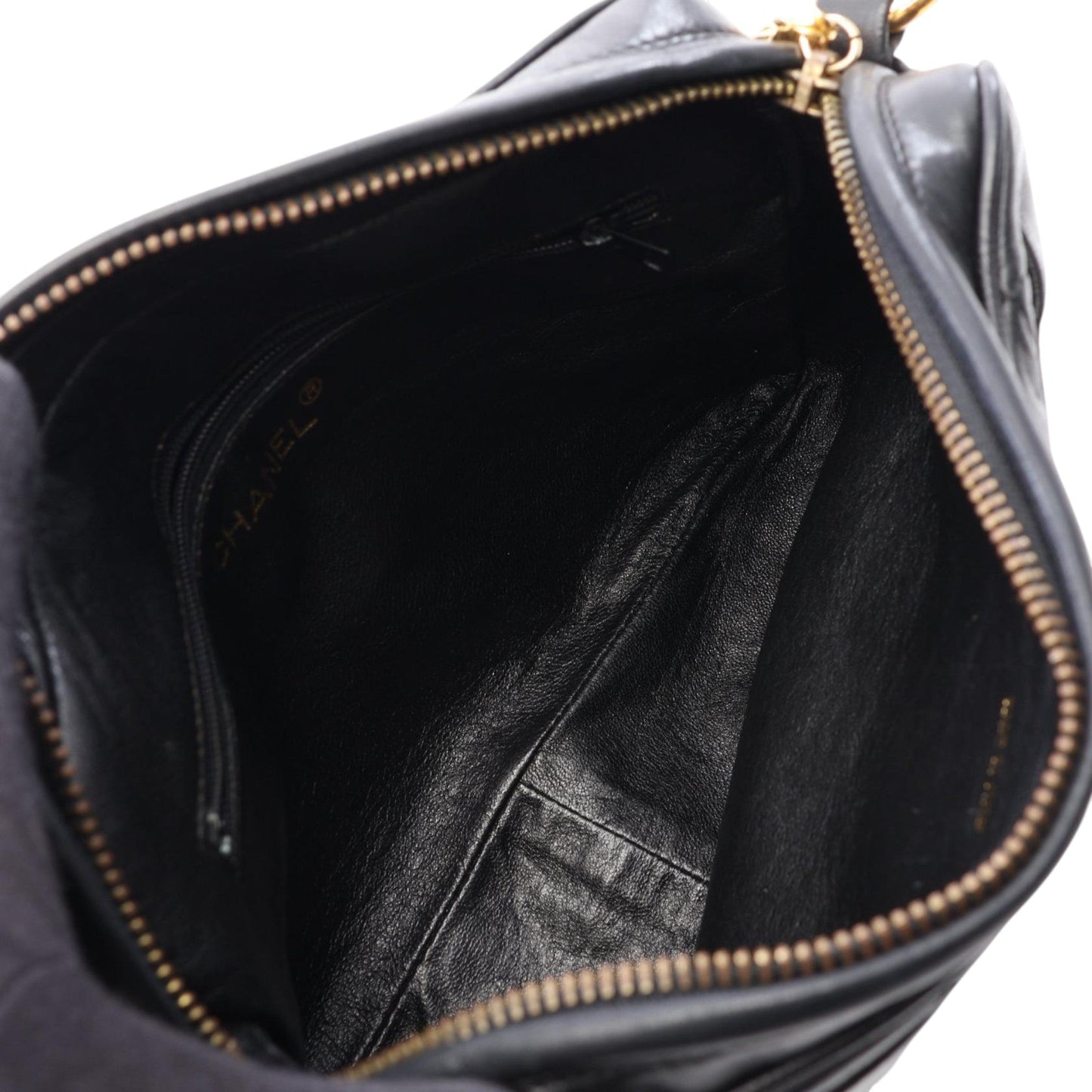Chanel Medium CC Quilted Lambskin Tassel Camera Bag