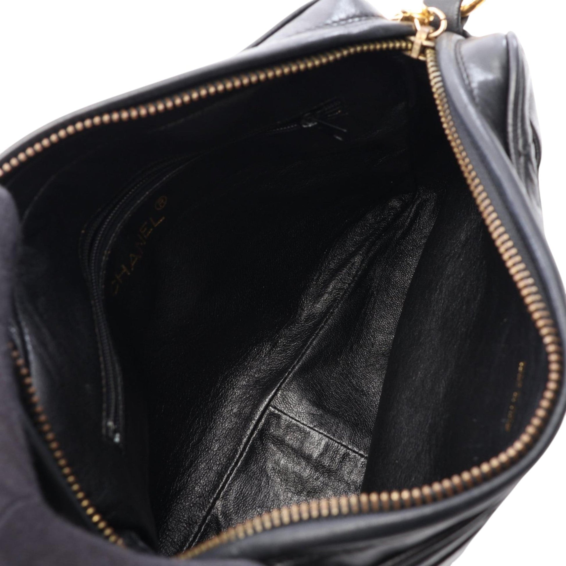 Chanel Medium CC Quilted Lambskin Tassel Camera Bag