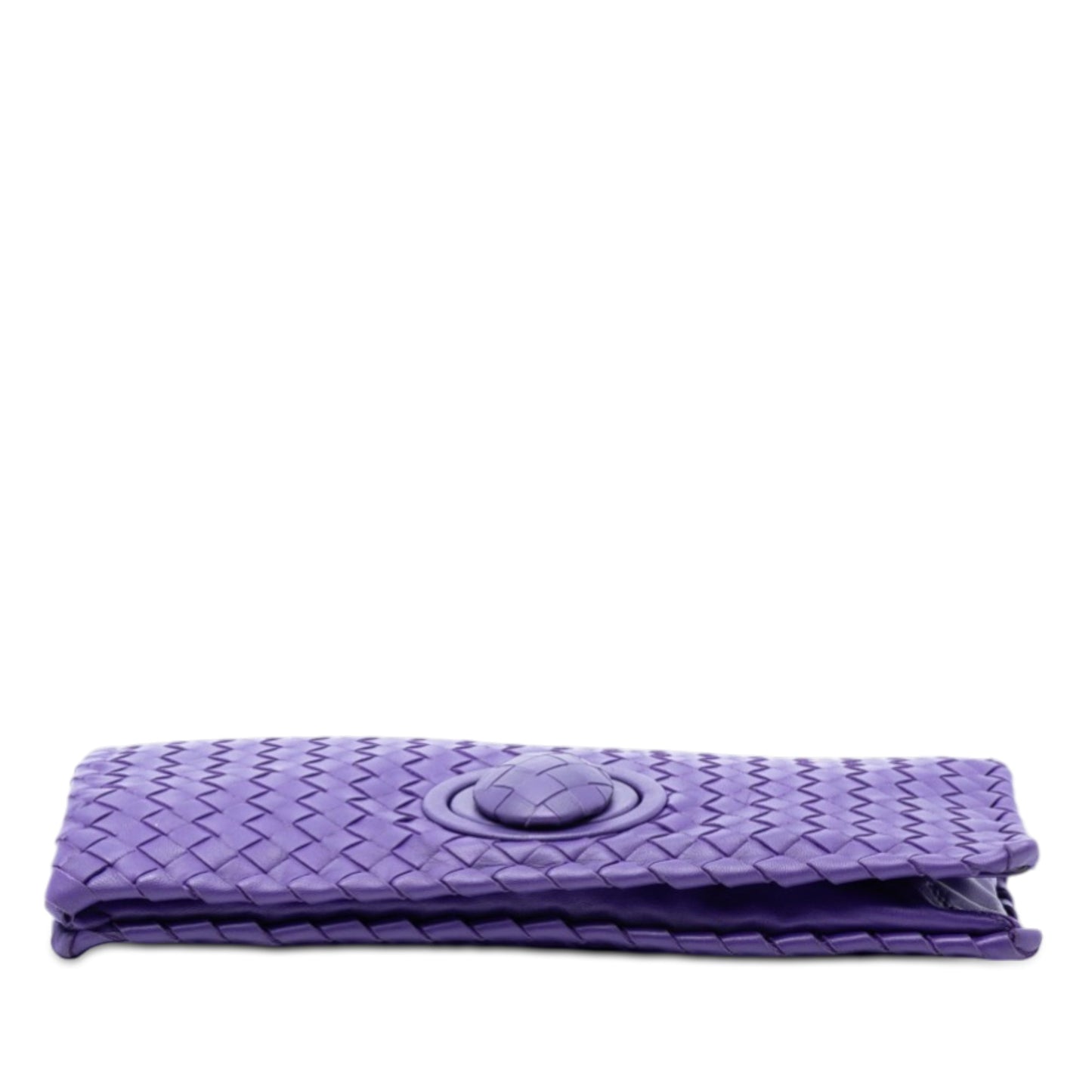 Bottega Veneta Nappa Intrecciato Turn Lock Clutch