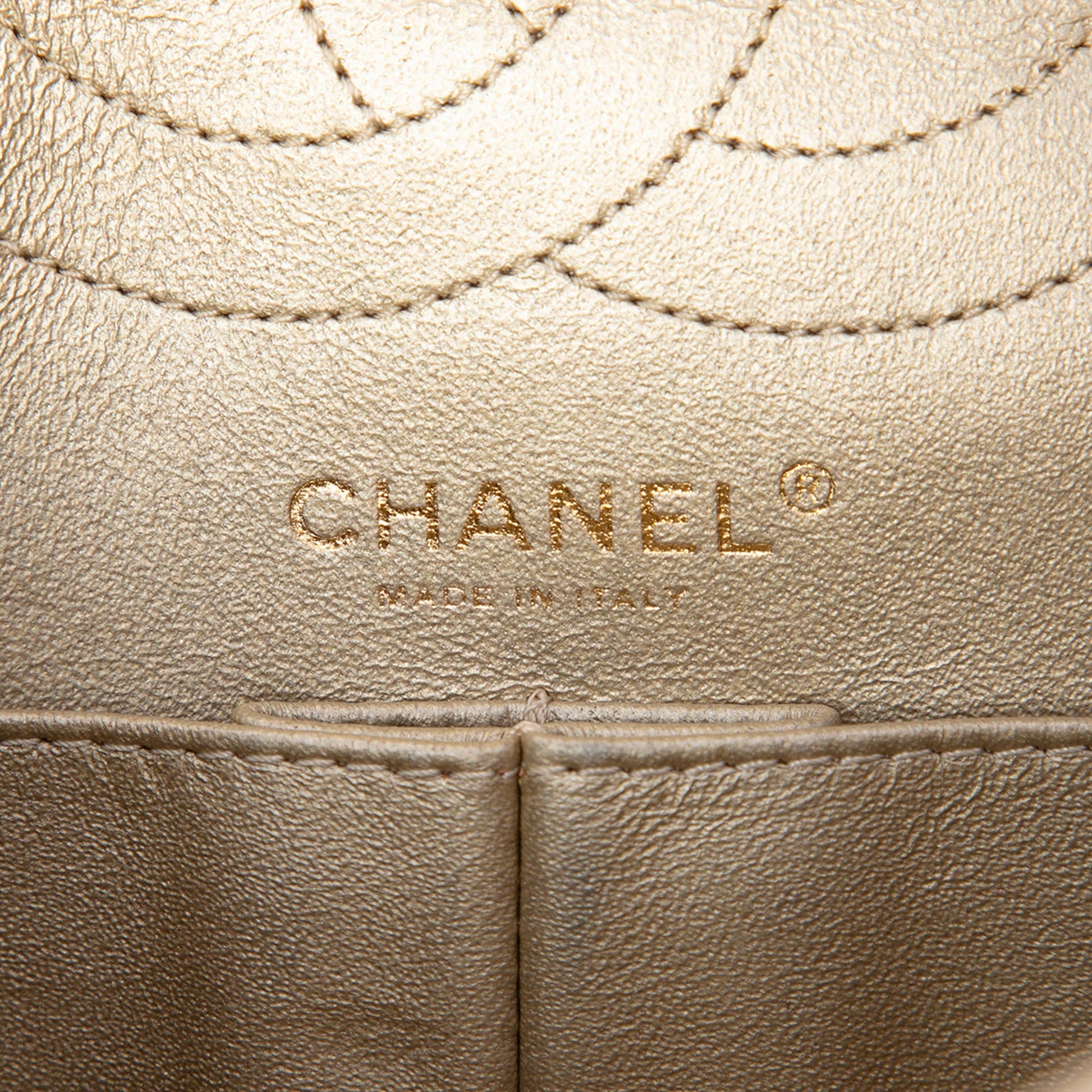 Chanel Quilted Metallic Aged Calfskin Reissue 2.55 Double Flap 226