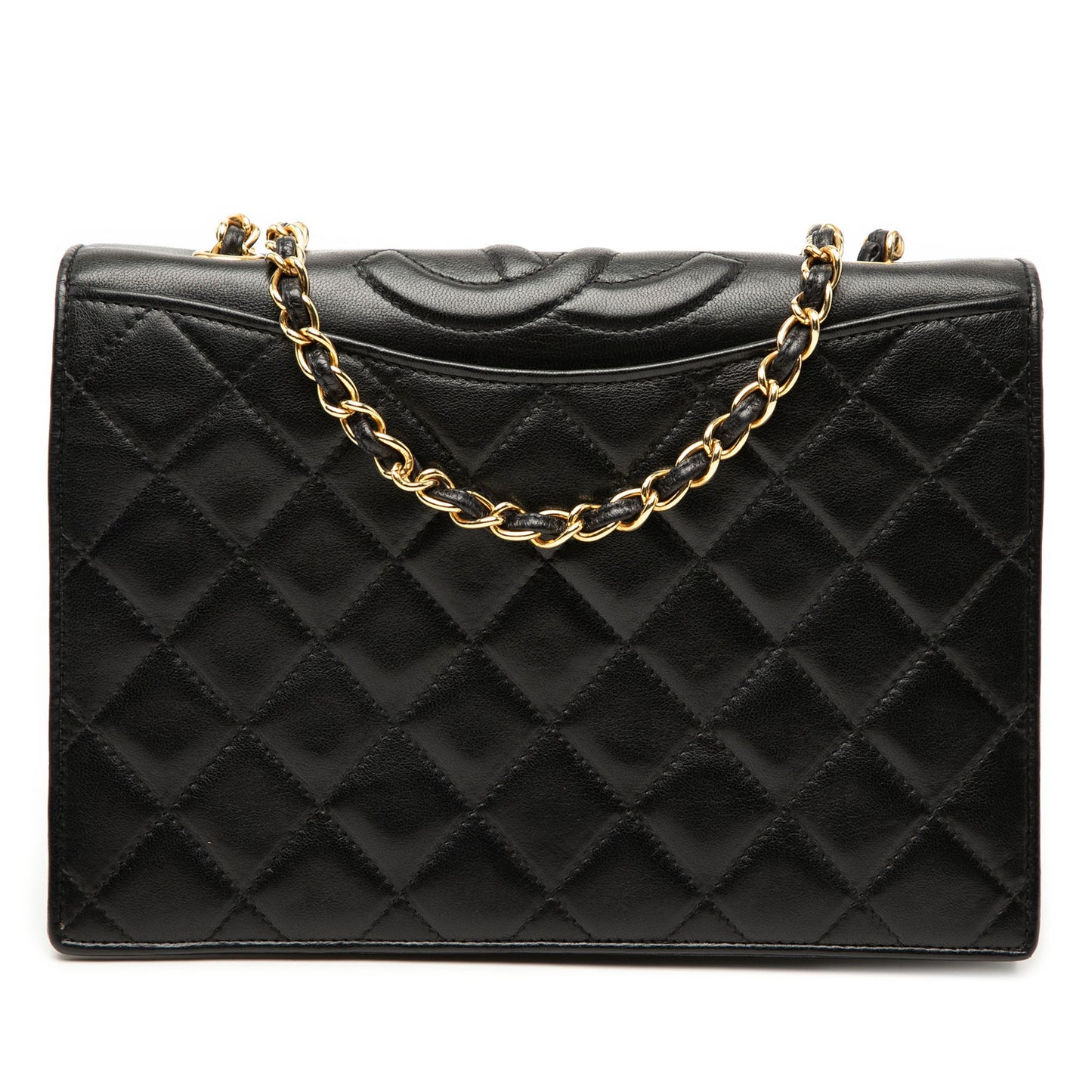 Chanel CC Quilted Lambskin Full Flap