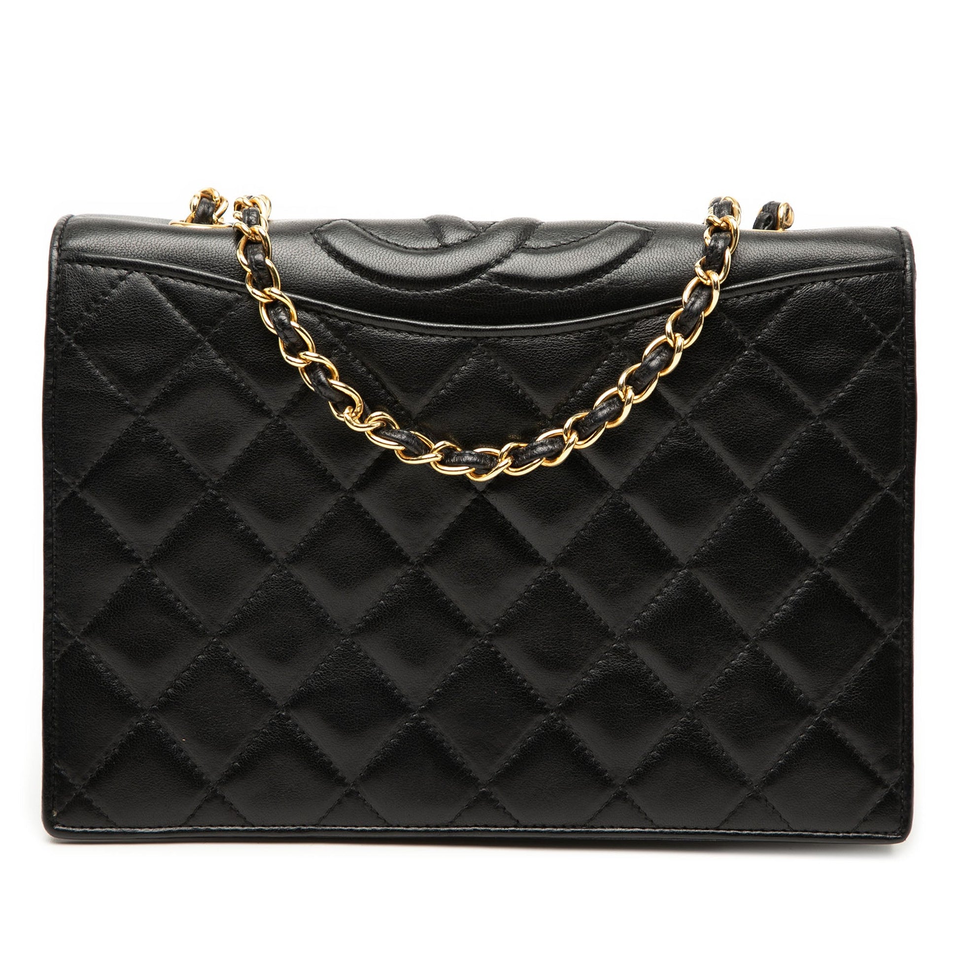 Chanel CC Quilted Lambskin Full Flap