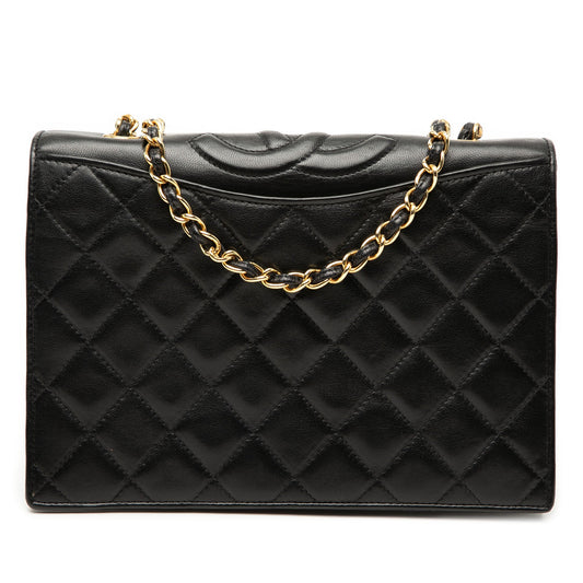 Chanel CC Quilted Lambskin Full Flap