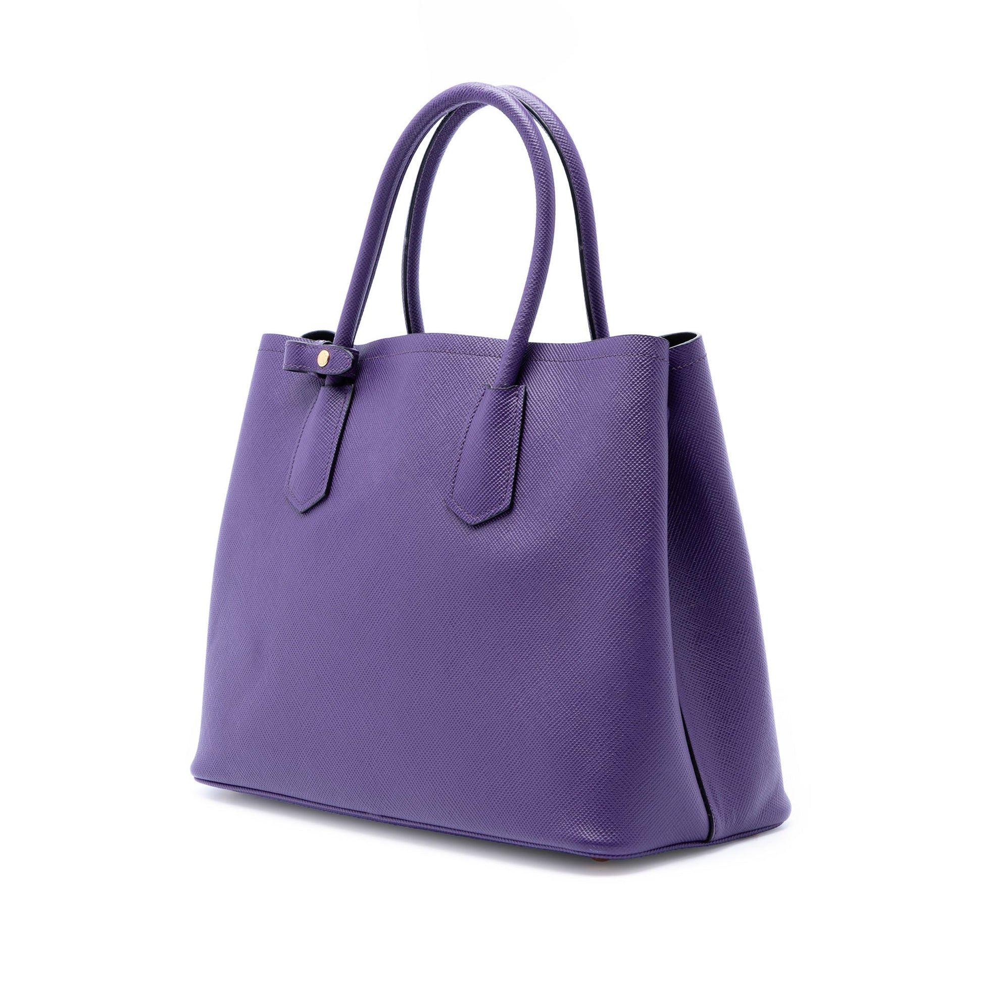 Prada Medium Saffiano Cuir Double Satchel