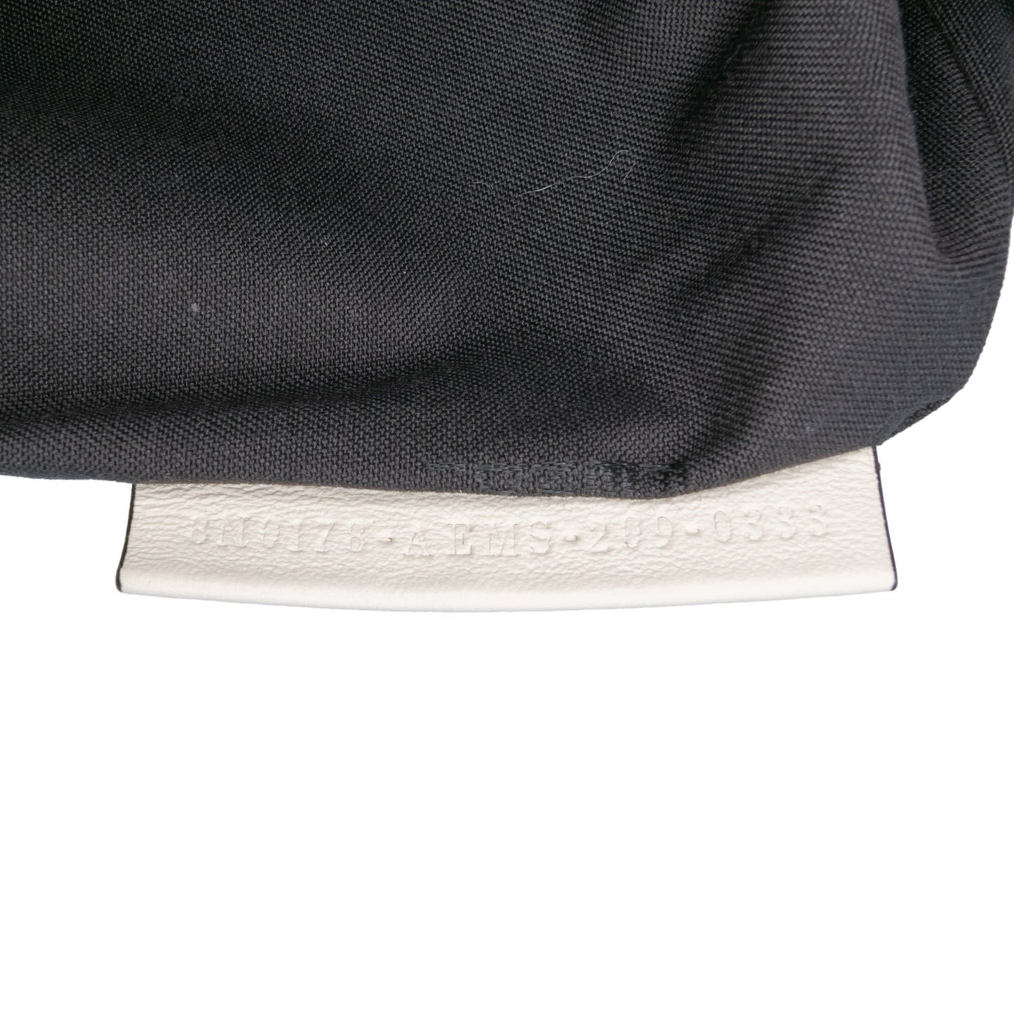 Fendi Shearling Logo Flat Pouch