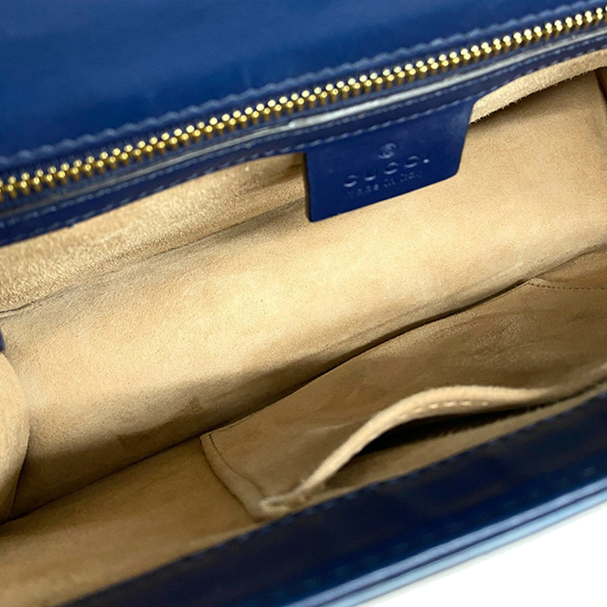 Gucci Small Calfskin Web Sylvie Satchel