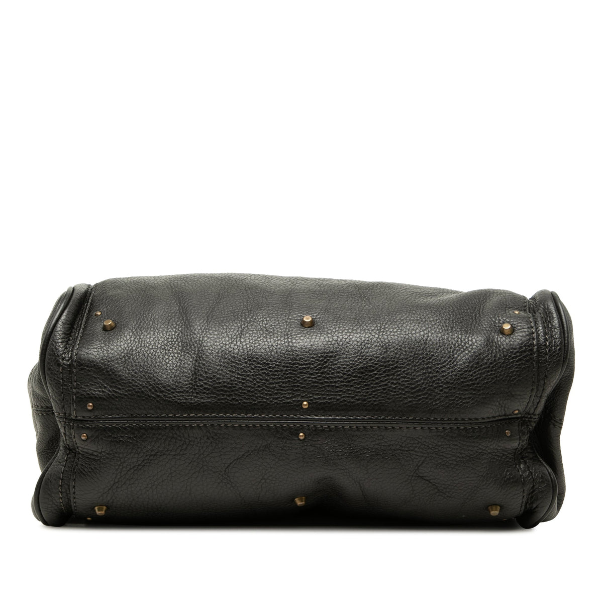 Chloé Medium Leather Paddington Handbag — Black