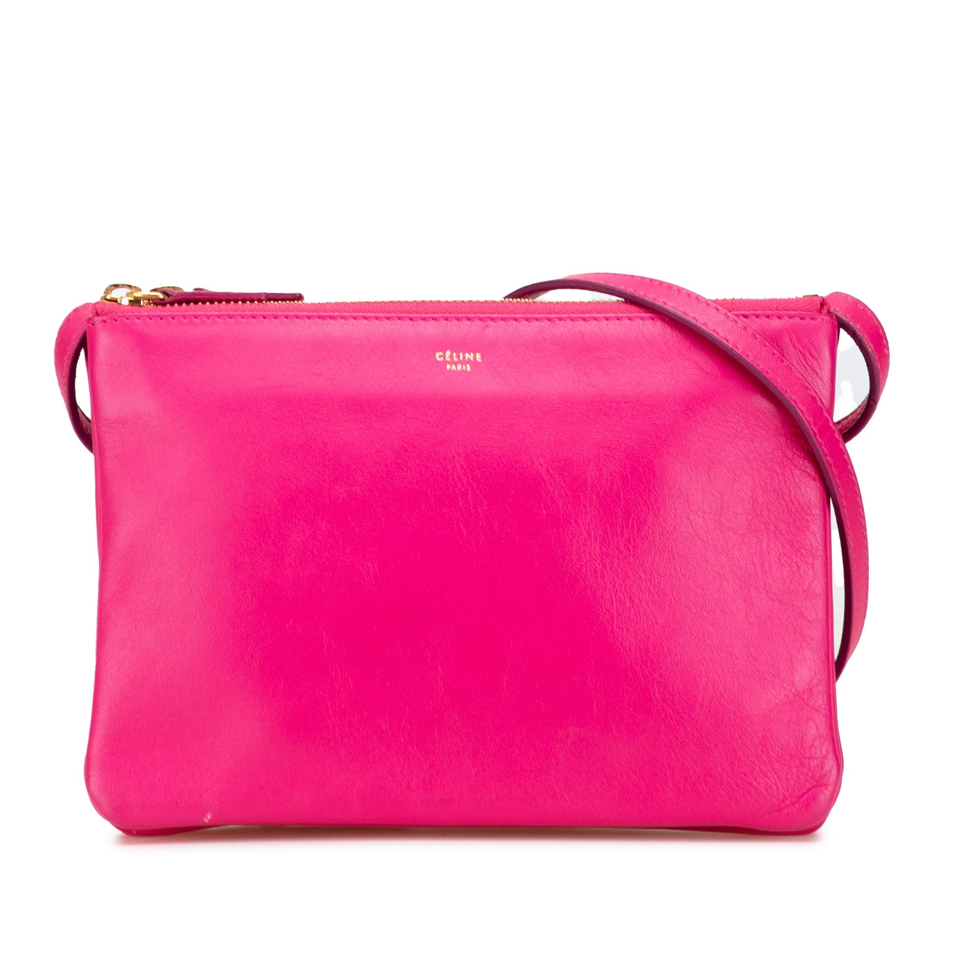 Celine Small Lambskin Trio Crossbody