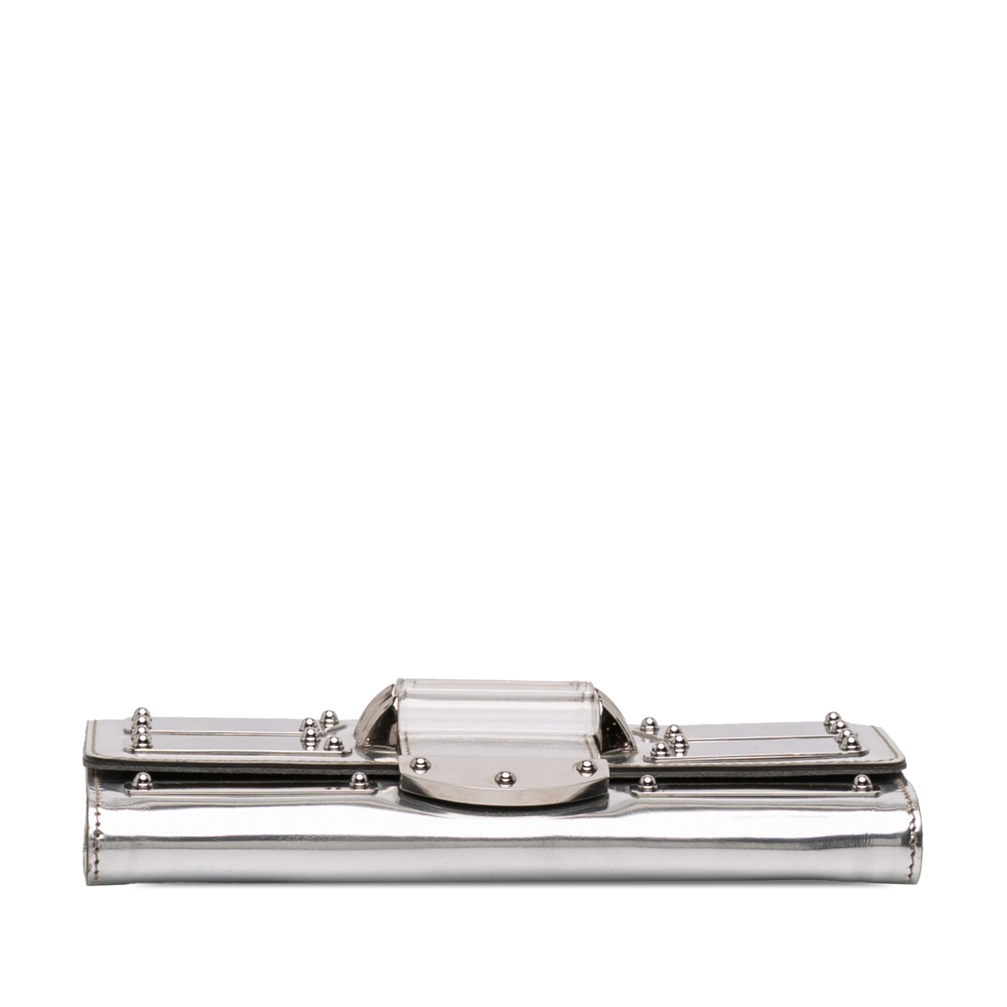 Gucci Patent Leather Mirror Clutch
