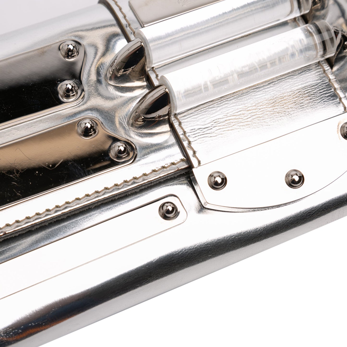 Gucci Patent Leather Mirror Clutch