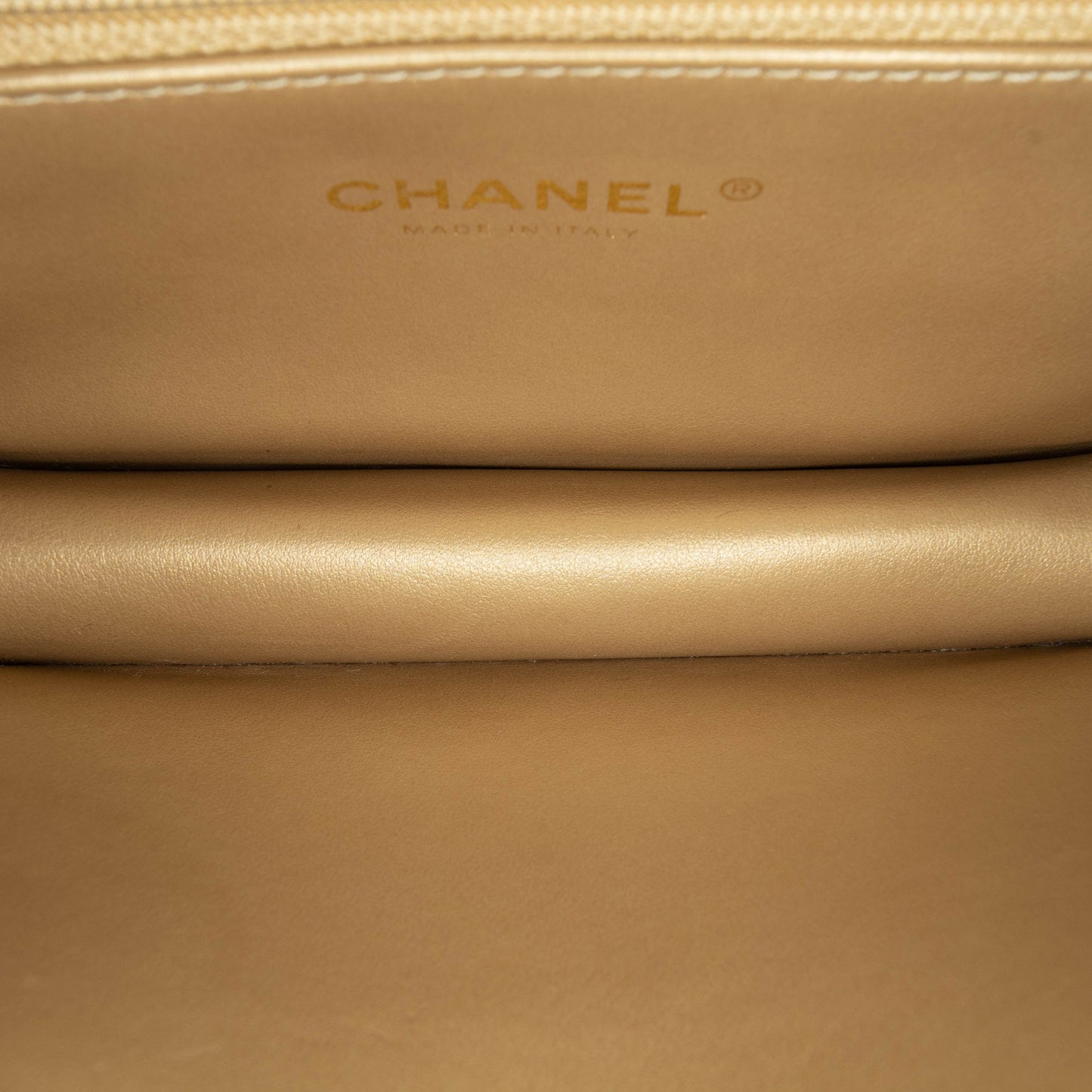 Chanel Quilted Lambskin Octagonal Buckle Crossbody