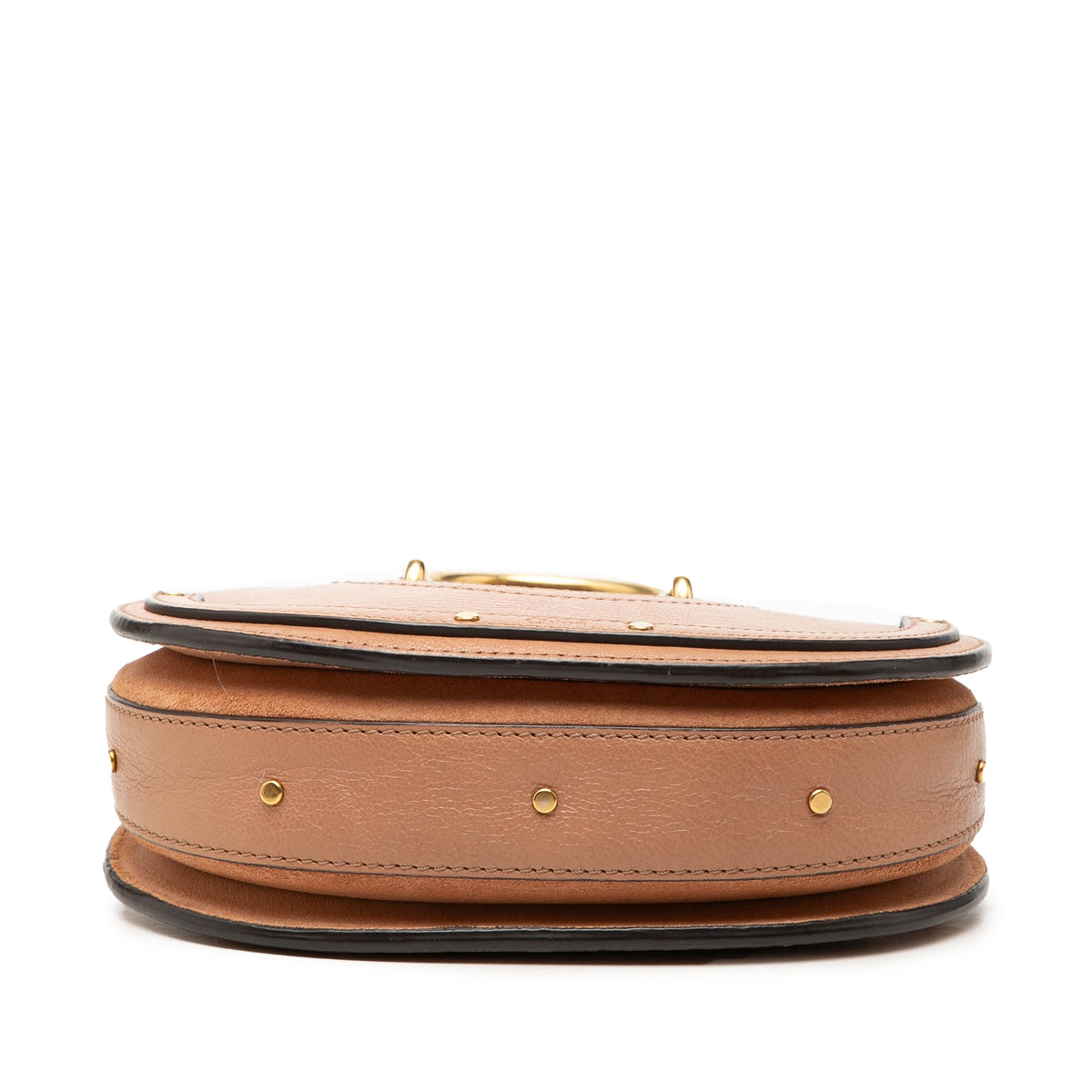 Chloé Mini Calfskin and Suede Pixie Signature Satchel