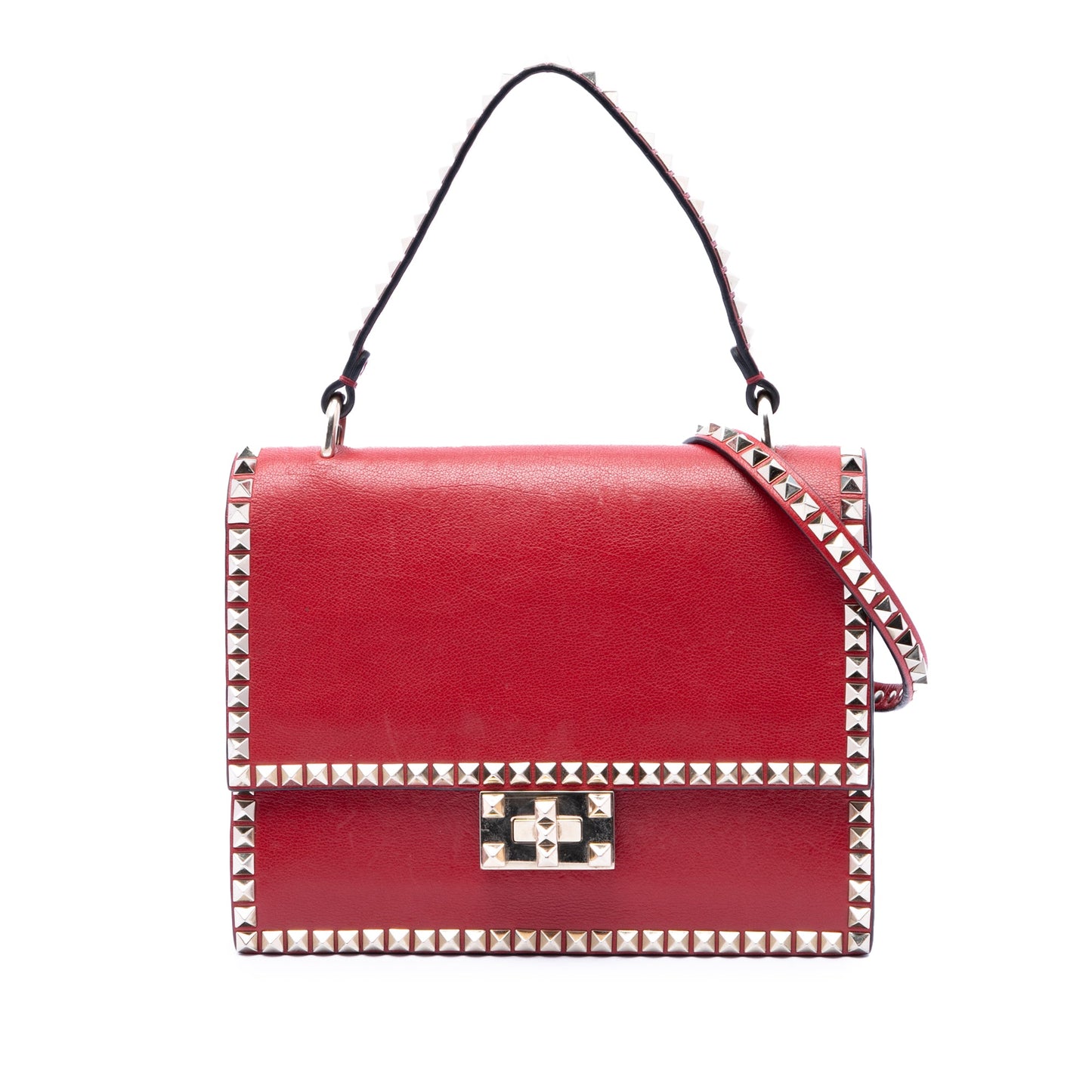 Valentino Leather Rockstud No Limit Satchel